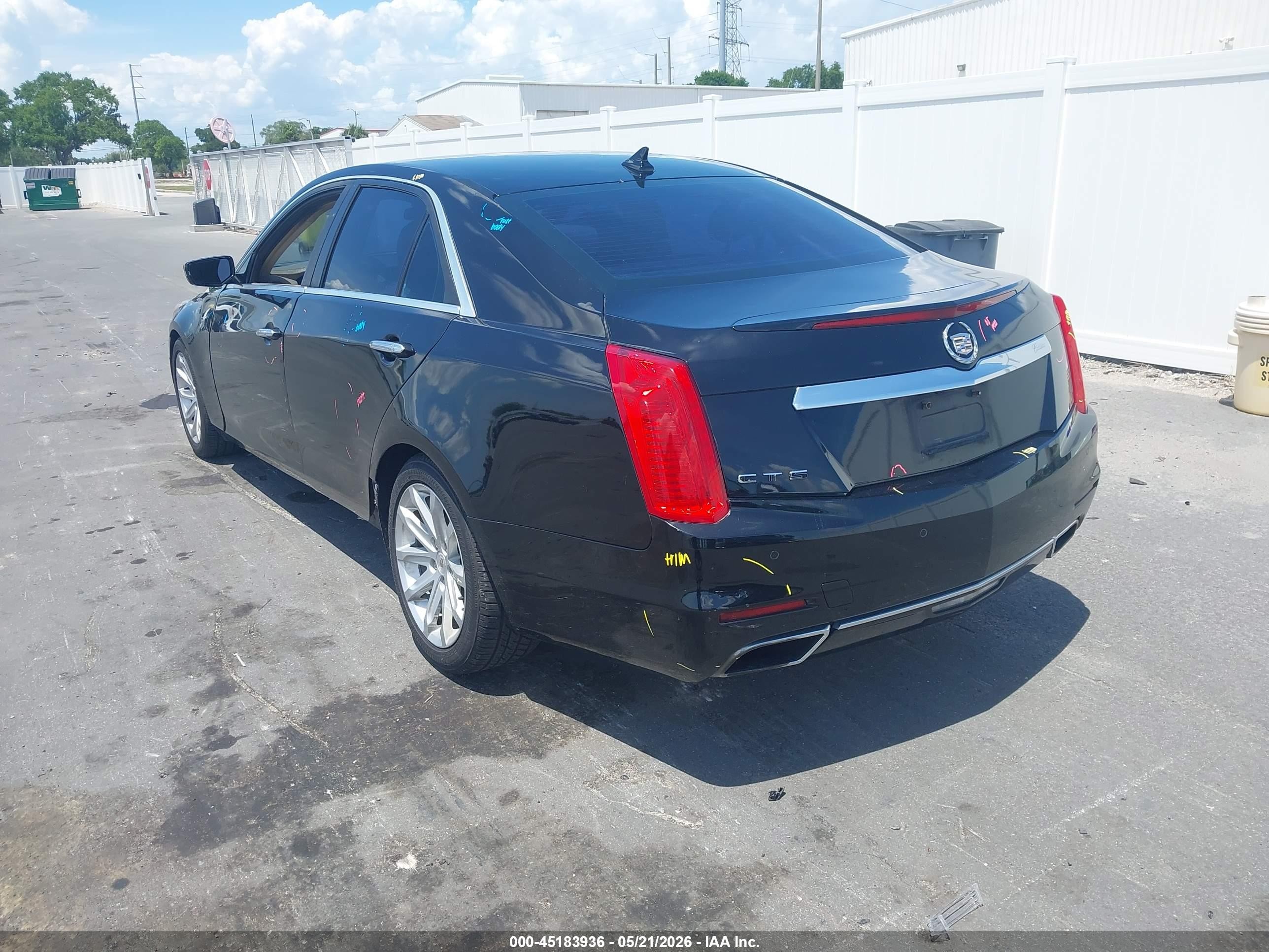 2014 Cadillac Cts Luxury Black vin: 1G6AR5S30E0158542