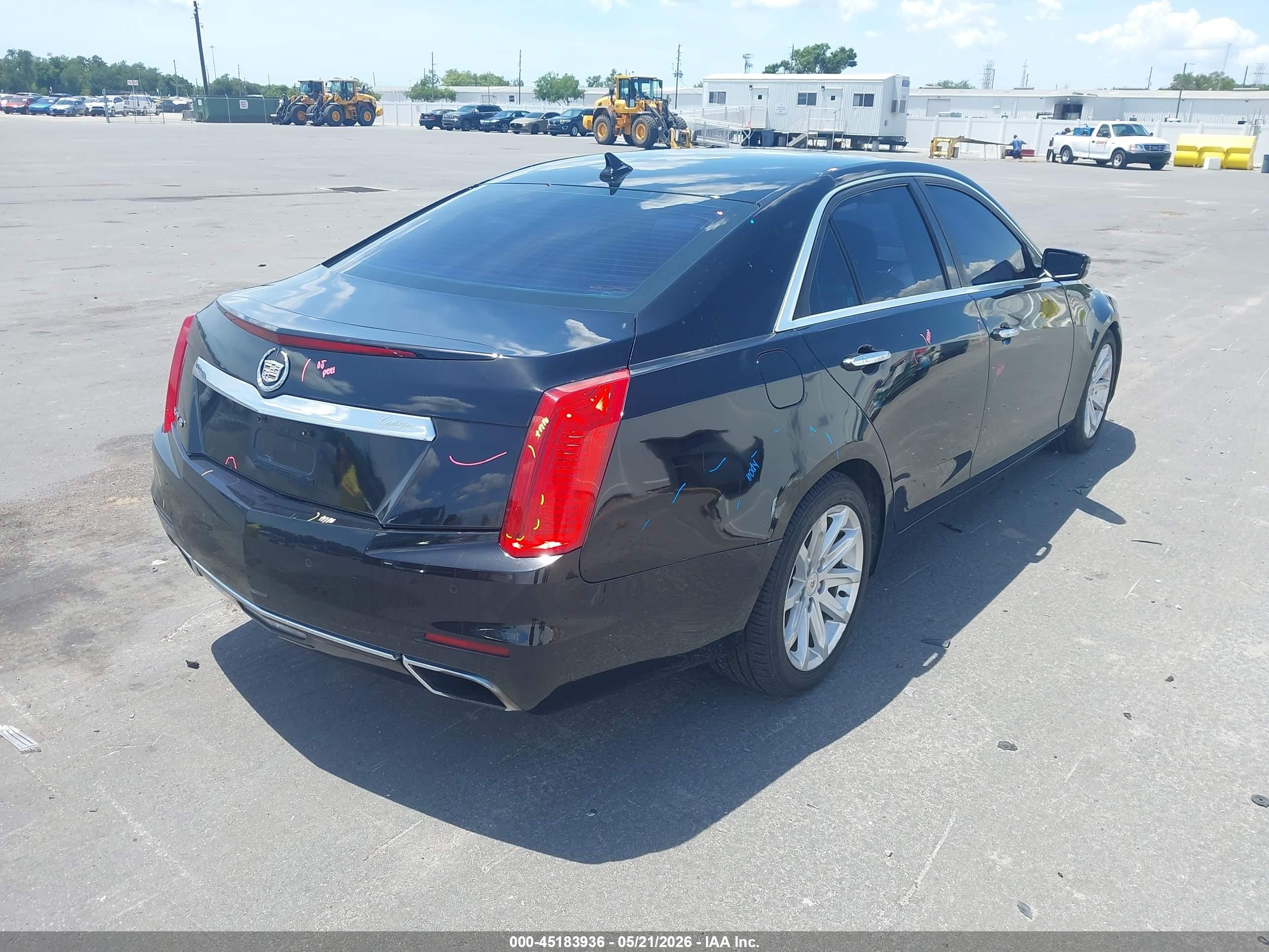 2014 Cadillac Cts Luxury Black vin: 1G6AR5S30E0158542