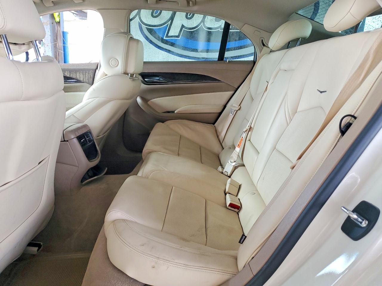 2014 Cadillac Cts Luxury Collection Cream vin: 1G6AR5S30E0177253