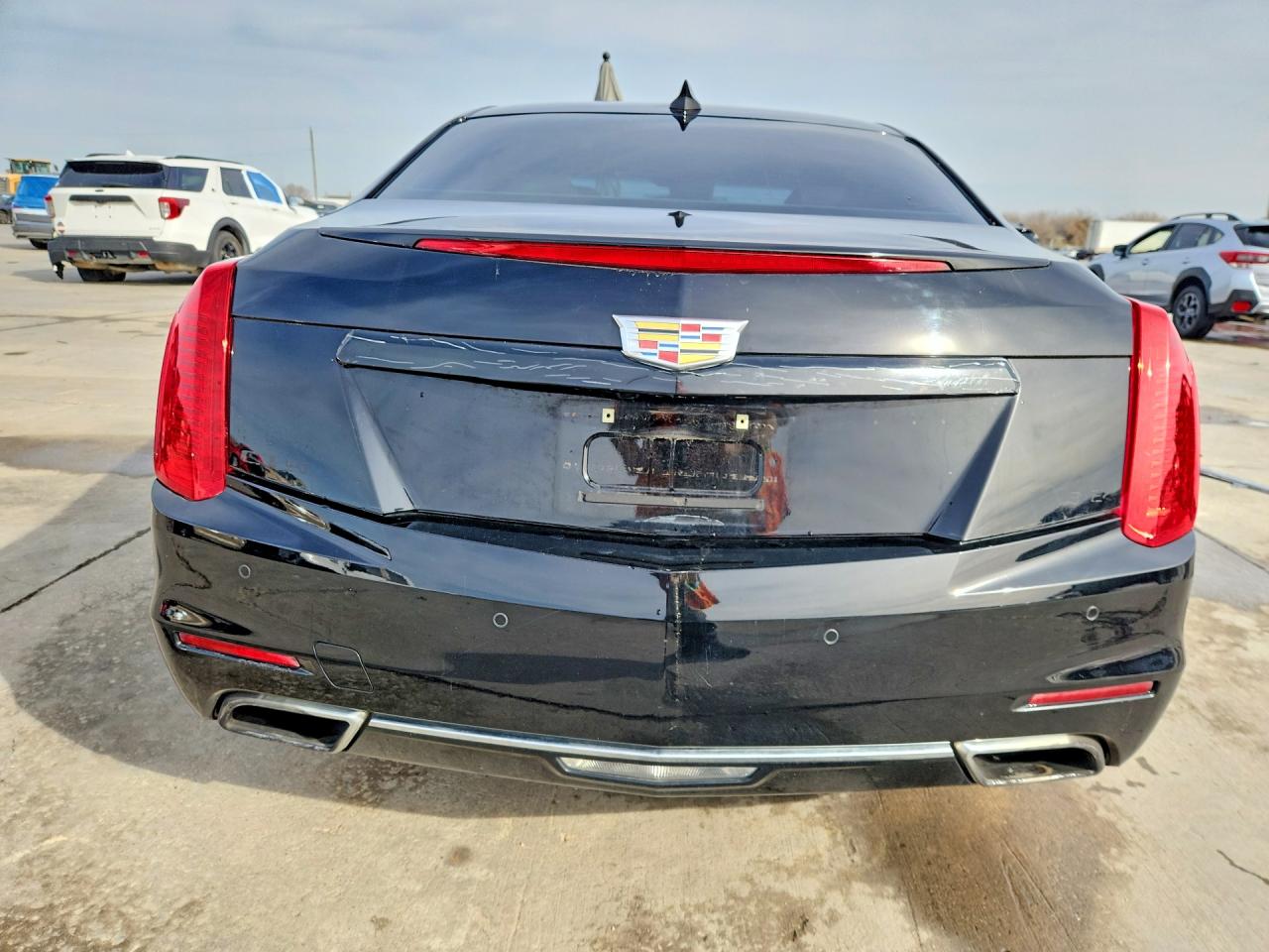 2015 Cadillac Cts Luxury Collection Black vin: 1G6AR5S30F0131858