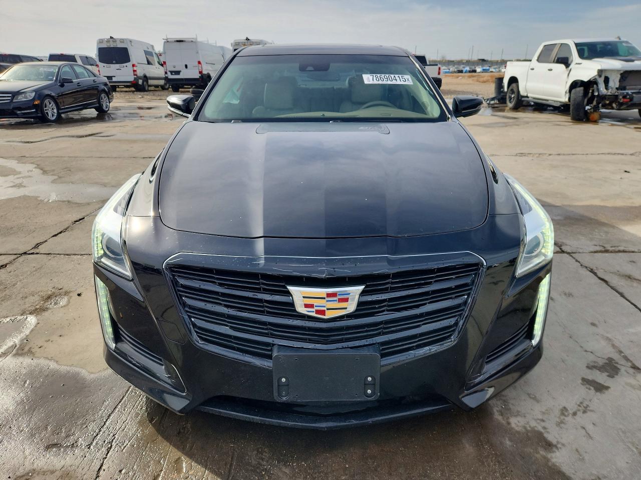 2015 Cadillac Cts Luxury Collection Black vin: 1G6AR5S30F0131858