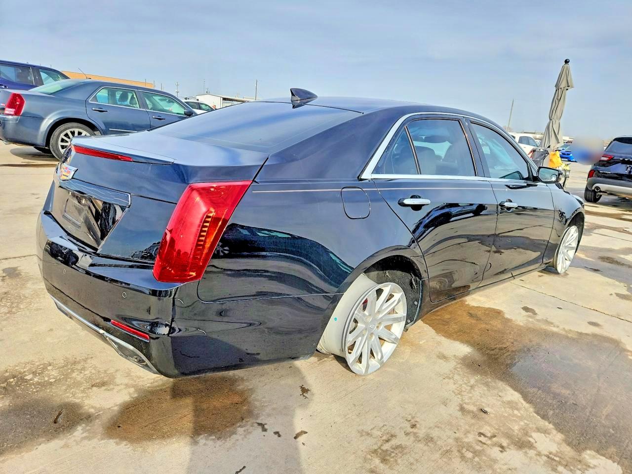 2015 Cadillac Cts Luxury Collection Black vin: 1G6AR5S30F0131858