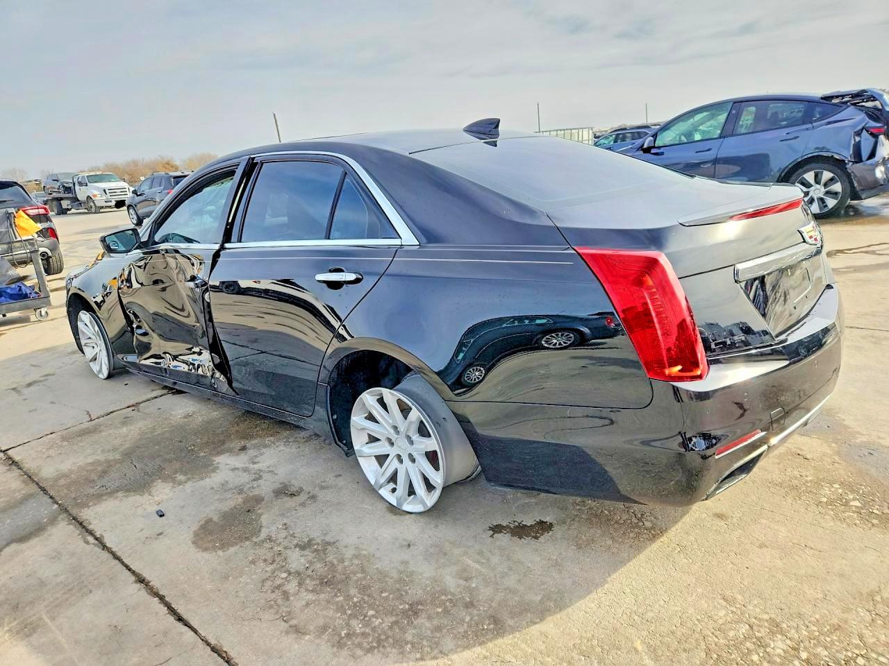 2015 Cadillac Cts Luxury Collection Black vin: 1G6AR5S30F0131858