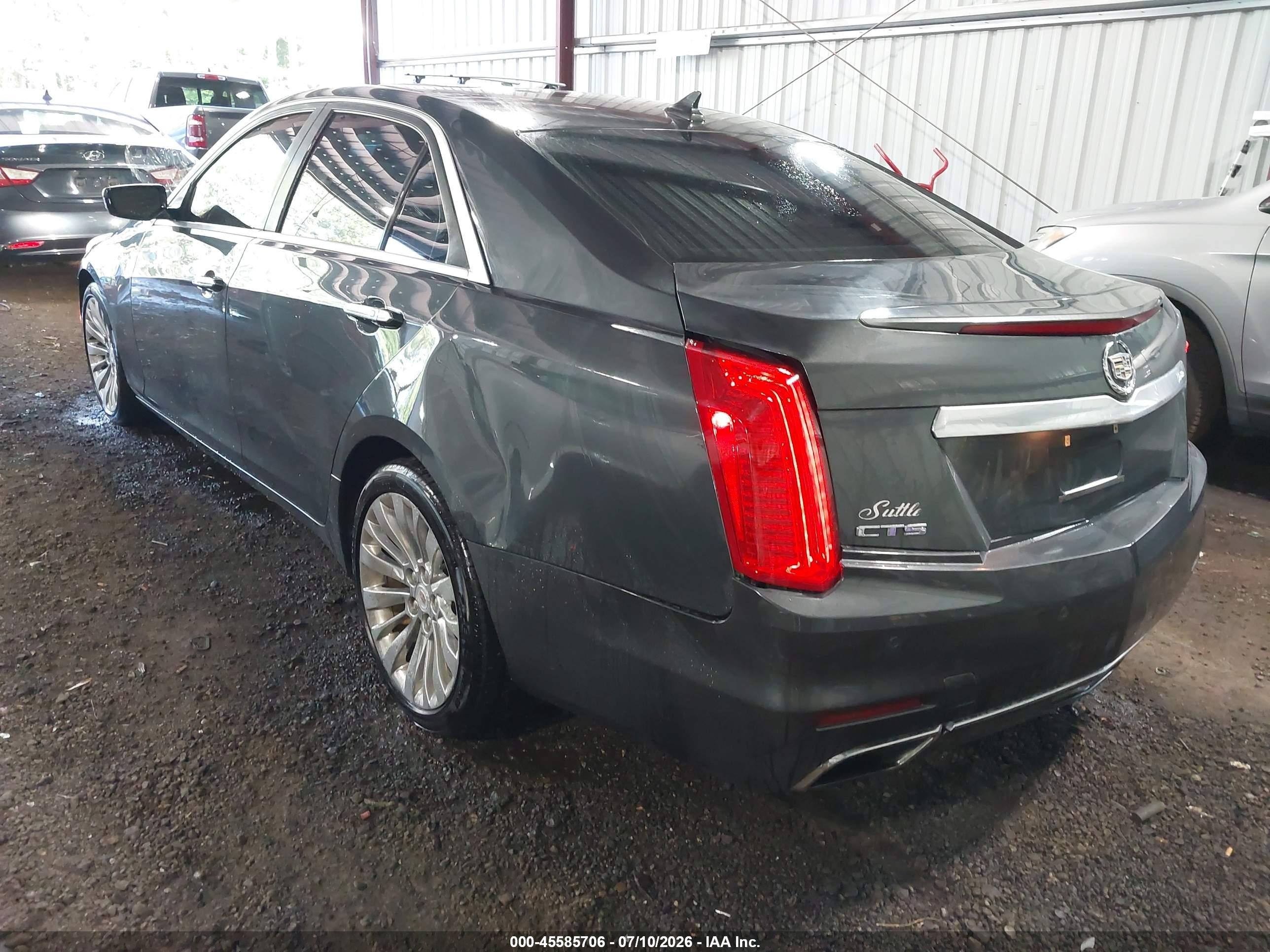 2014 Cadillac Cts Luxury Blue vin: 1G6AR5S31E0146951