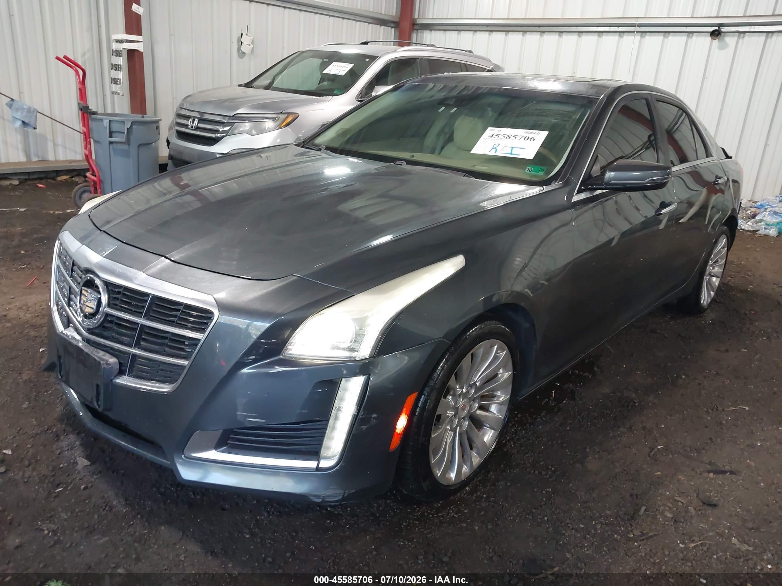 2014 Cadillac Cts Luxury Blue vin: 1G6AR5S31E0146951