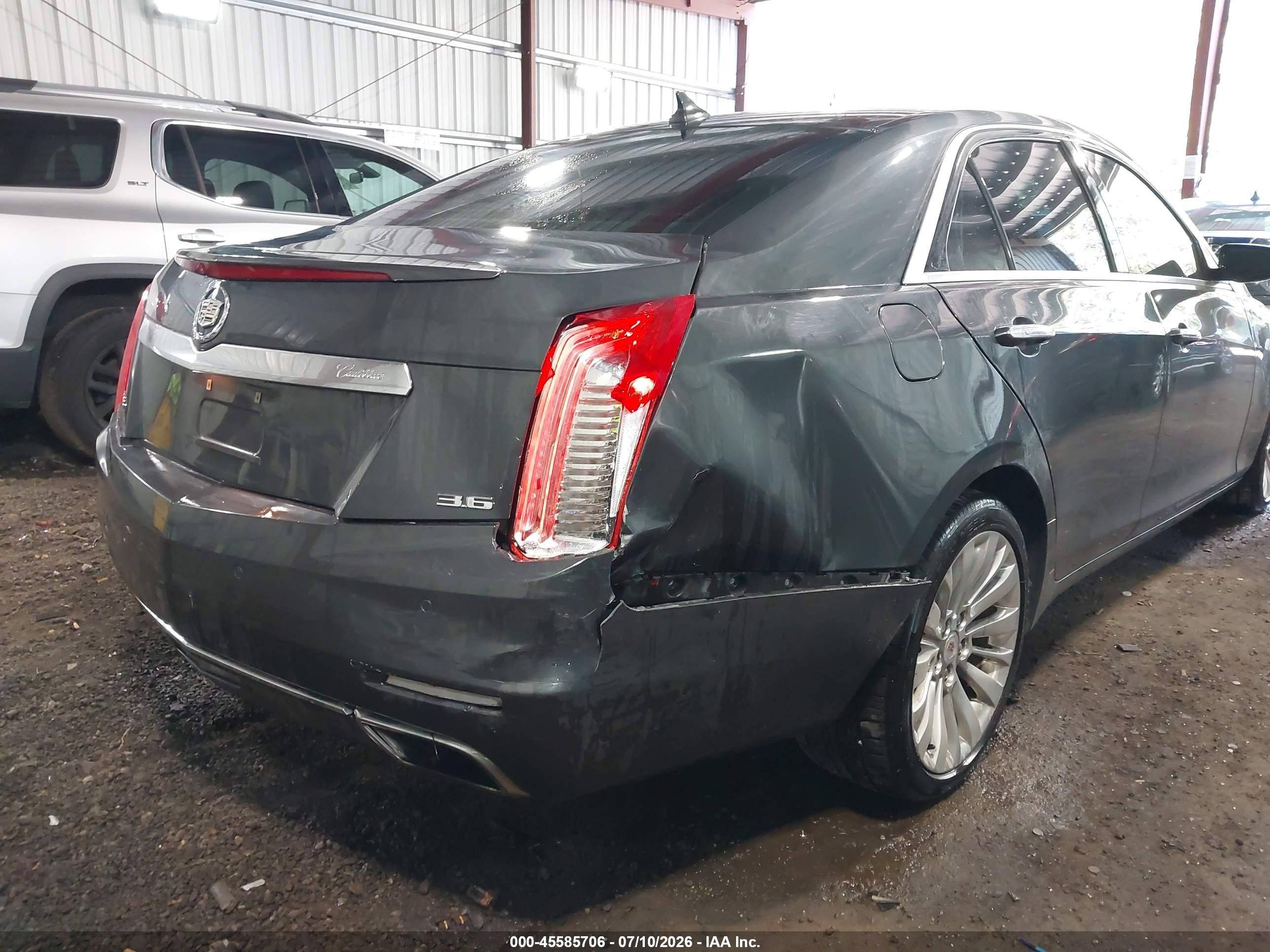 2014 Cadillac Cts Luxury Blue vin: 1G6AR5S31E0146951