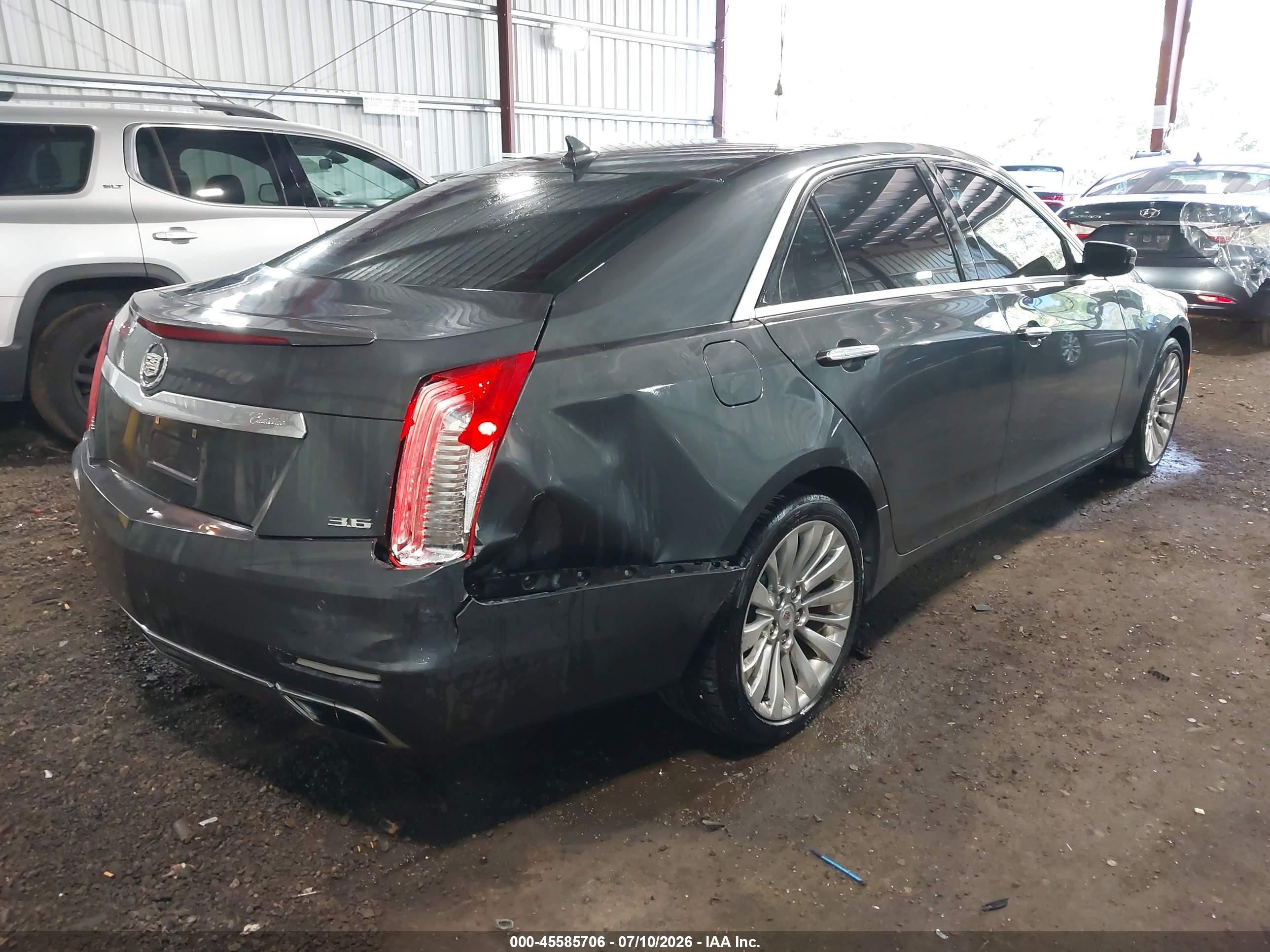 2014 Cadillac Cts Luxury Blue vin: 1G6AR5S31E0146951