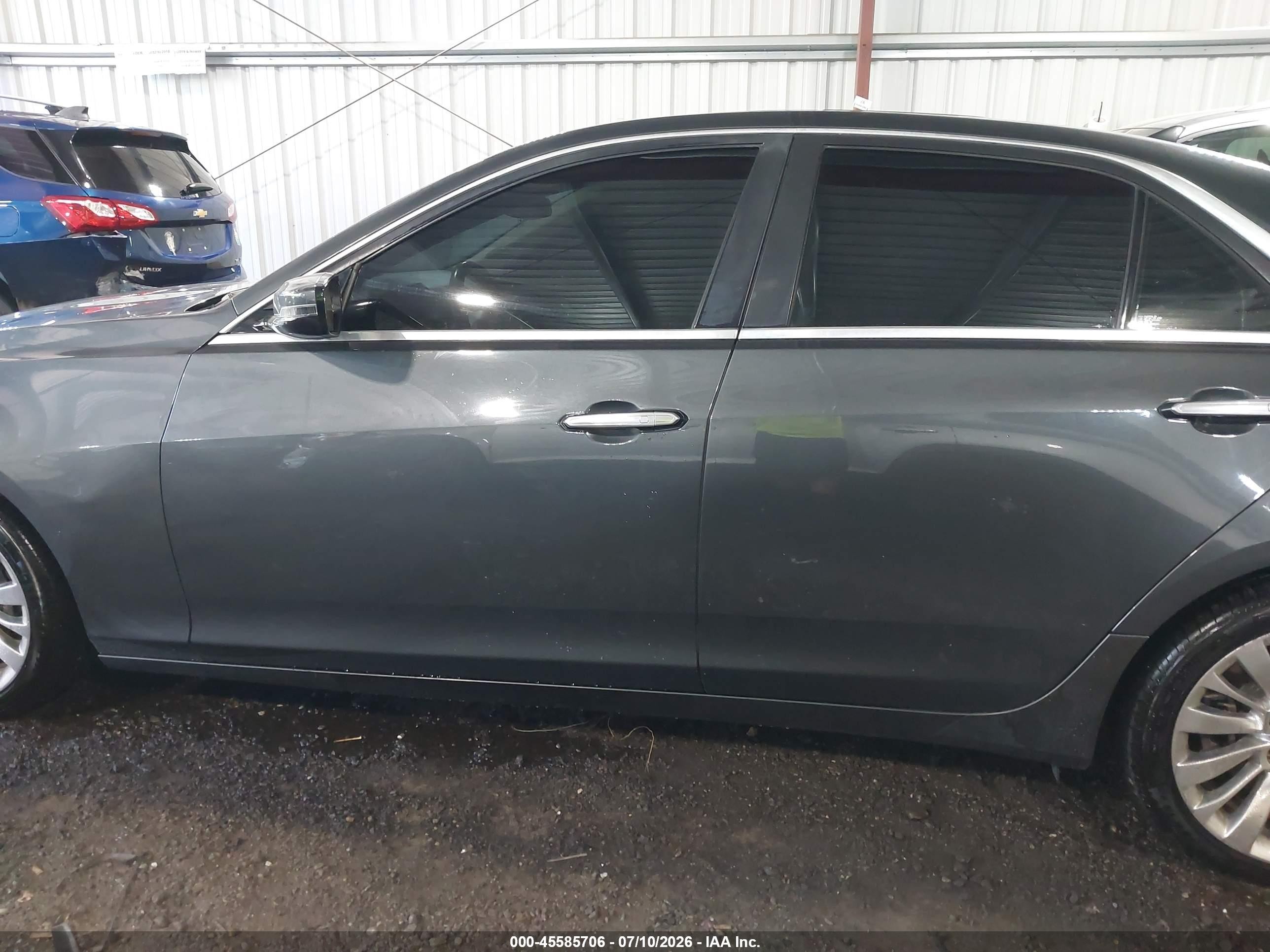 2014 Cadillac Cts Luxury Blue vin: 1G6AR5S31E0146951
