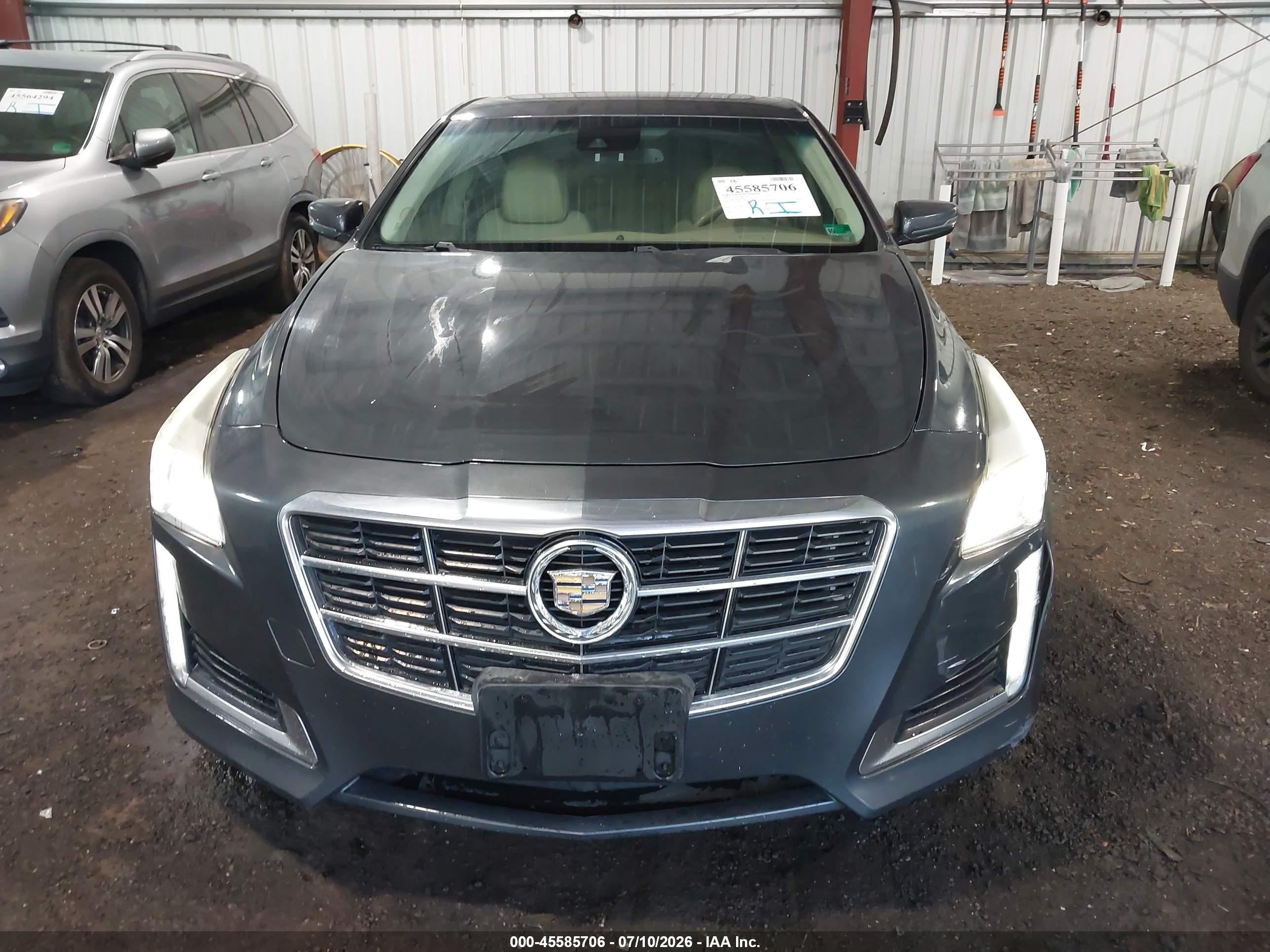 2014 Cadillac Cts Luxury Blue vin: 1G6AR5S31E0146951
