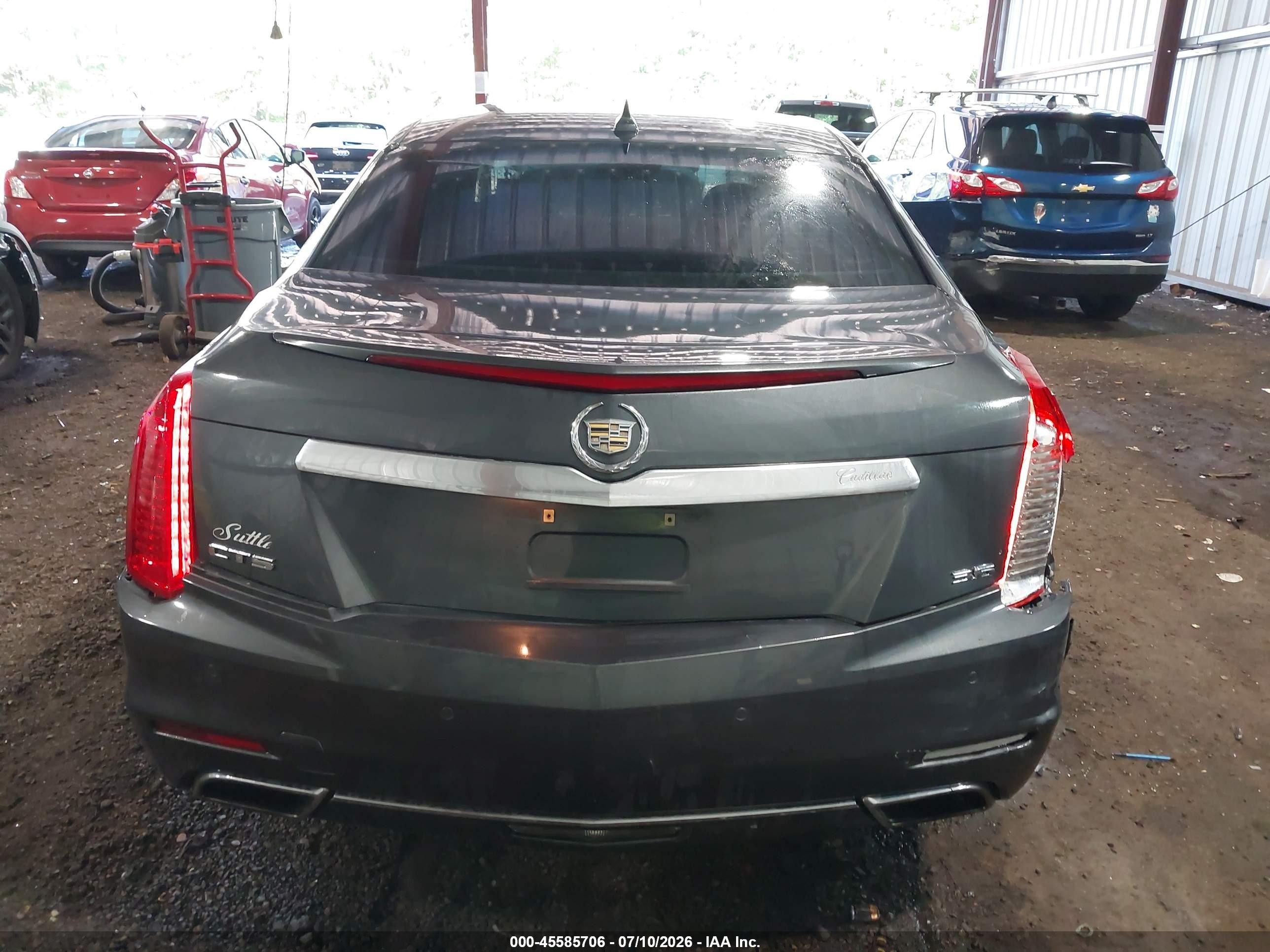 2014 Cadillac Cts Luxury Blue vin: 1G6AR5S31E0146951