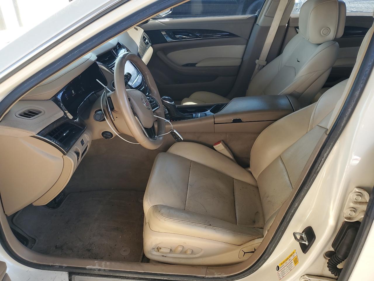 2014 Cadillac Cts Luxury Collection White vin: 1G6AR5S33E0154372