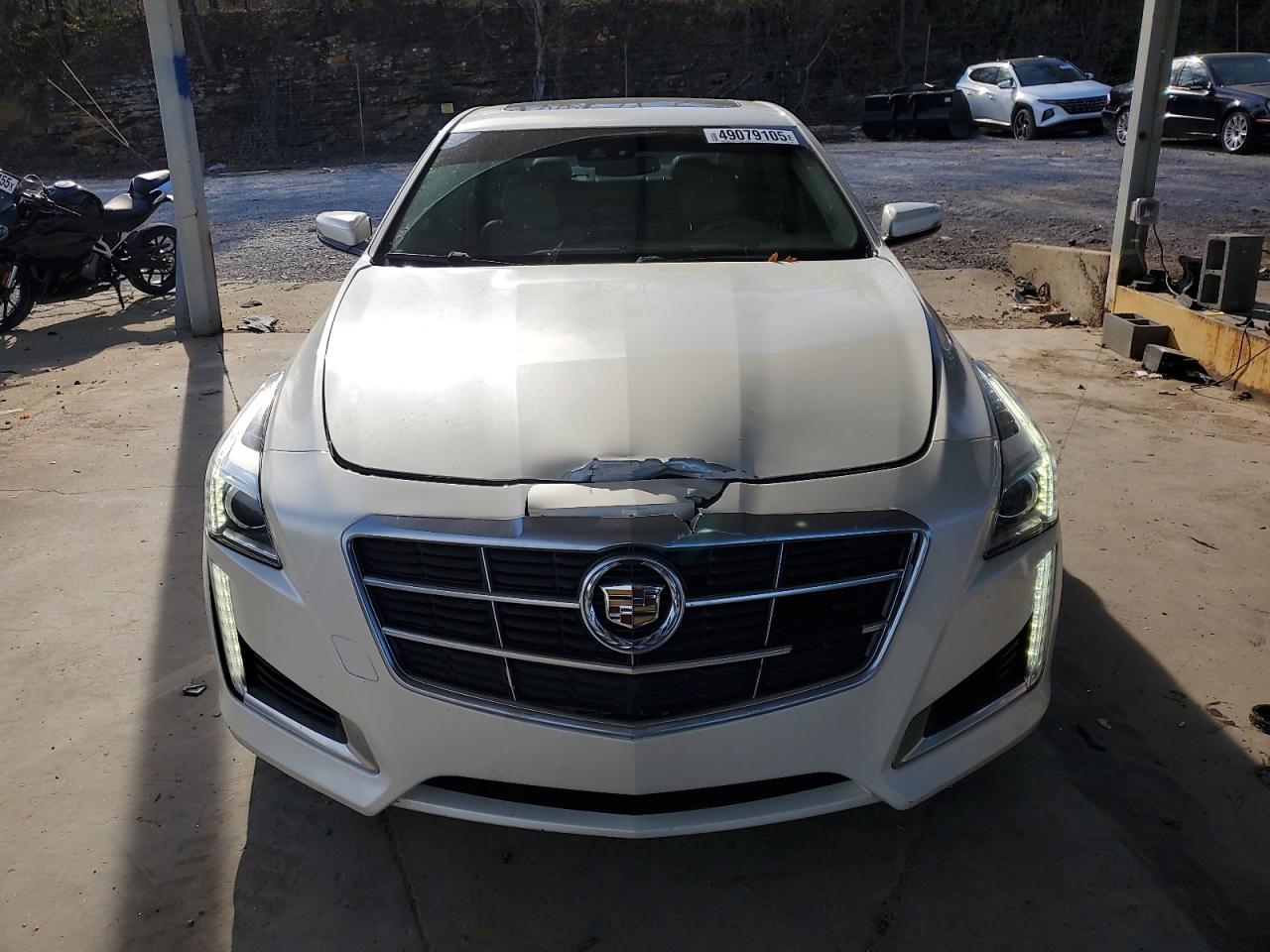2014 Cadillac Cts Luxury Collection White vin: 1G6AR5S33E0154372