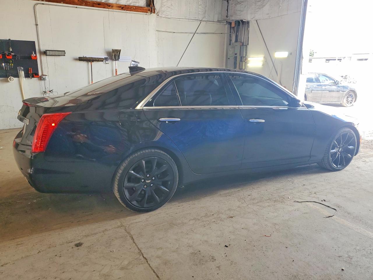2015 Cadillac Cts Luxury Collection Black vin: 1G6AR5S33F0137461