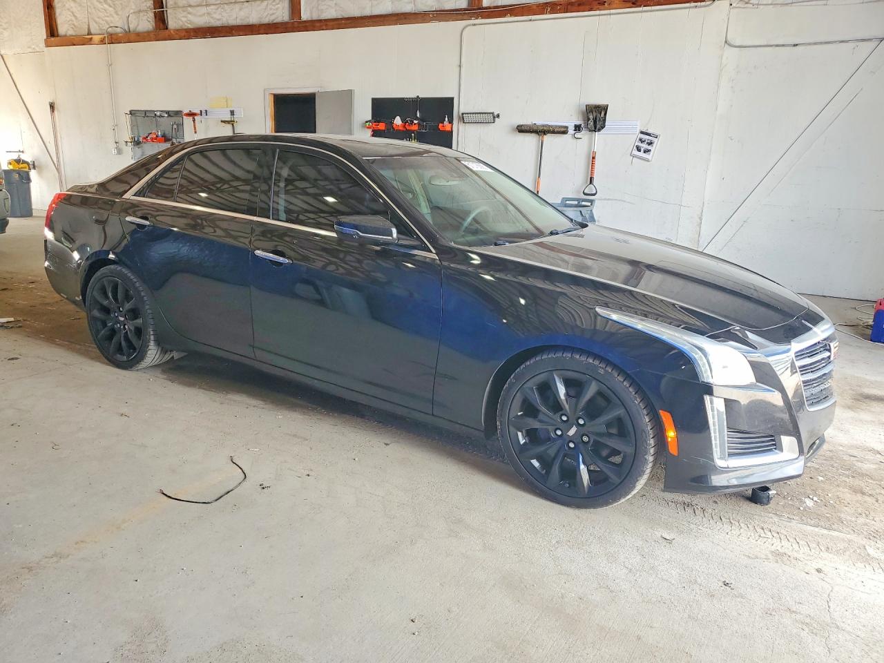 2015 Cadillac Cts Luxury Collection Black vin: 1G6AR5S33F0137461