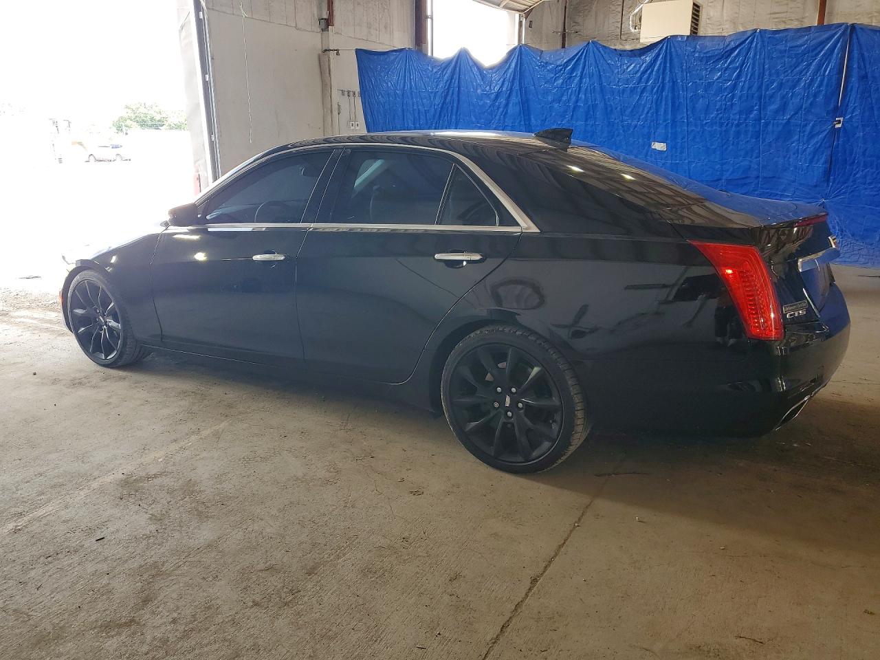 2015 Cadillac Cts Luxury Collection Black vin: 1G6AR5S33F0137461
