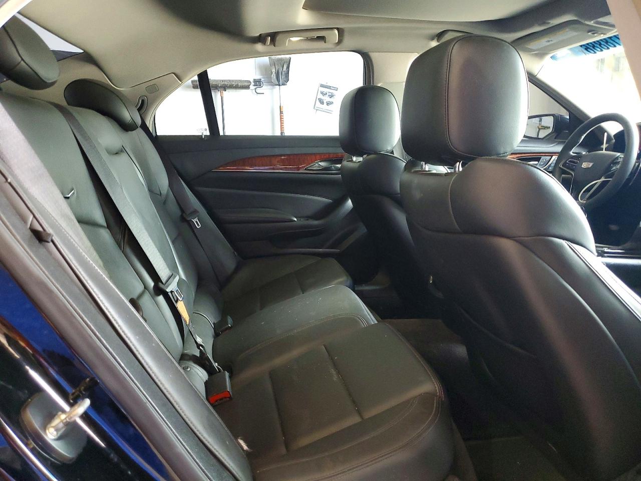 2015 Cadillac Cts Luxury Collection Black vin: 1G6AR5S33F0137461