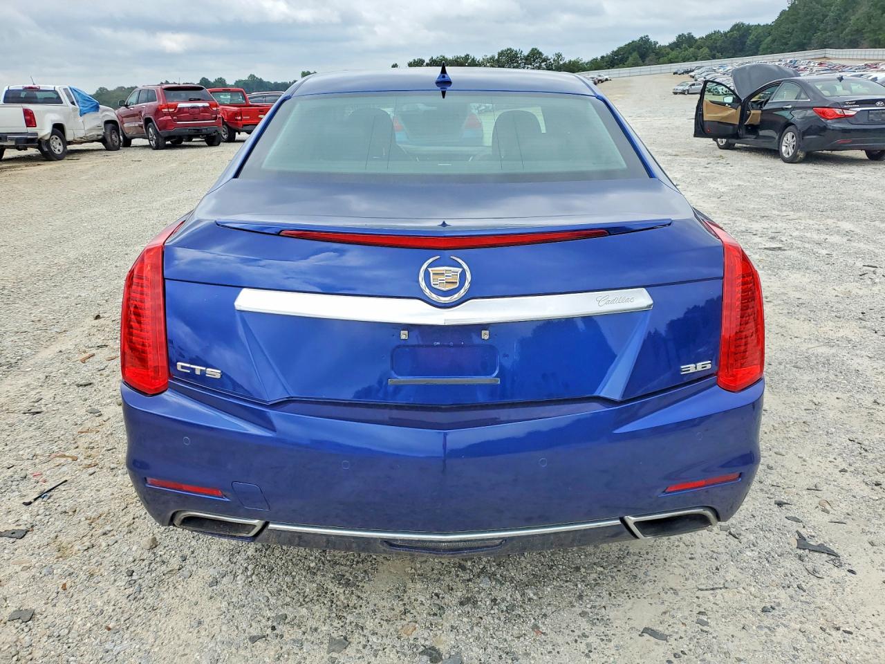 2014 Cadillac Cts Luxury Collection Blue vin: 1G6AR5S34E0151349
