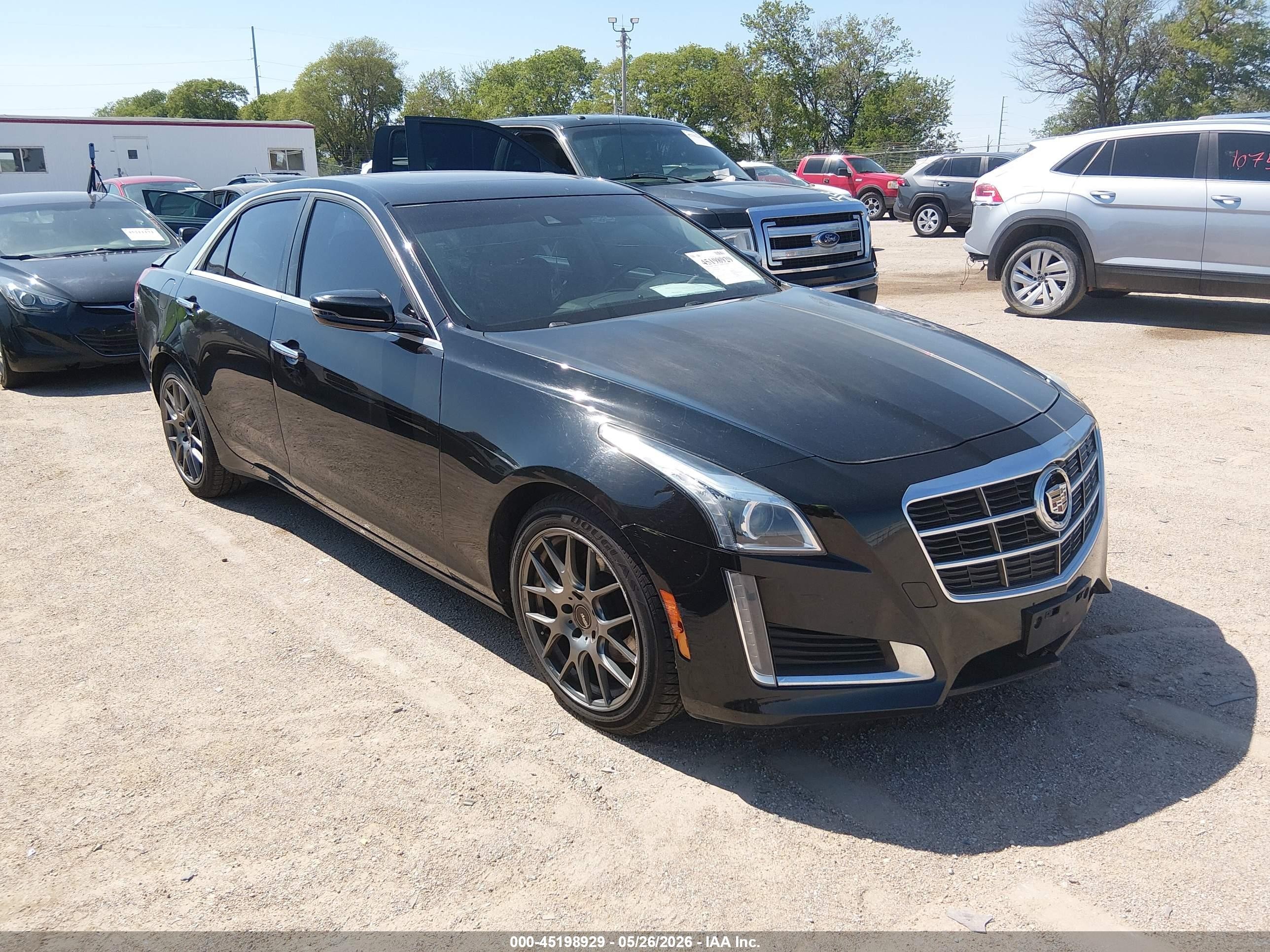 2014 Cadillac Cts Luxury Black vin: 1G6AR5S35E0119882
