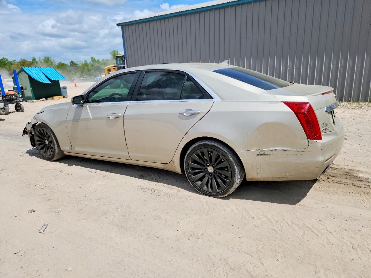 2014 Cadillac Cts Luxury Collection Gold vin: 1G6AR5S35E0130106