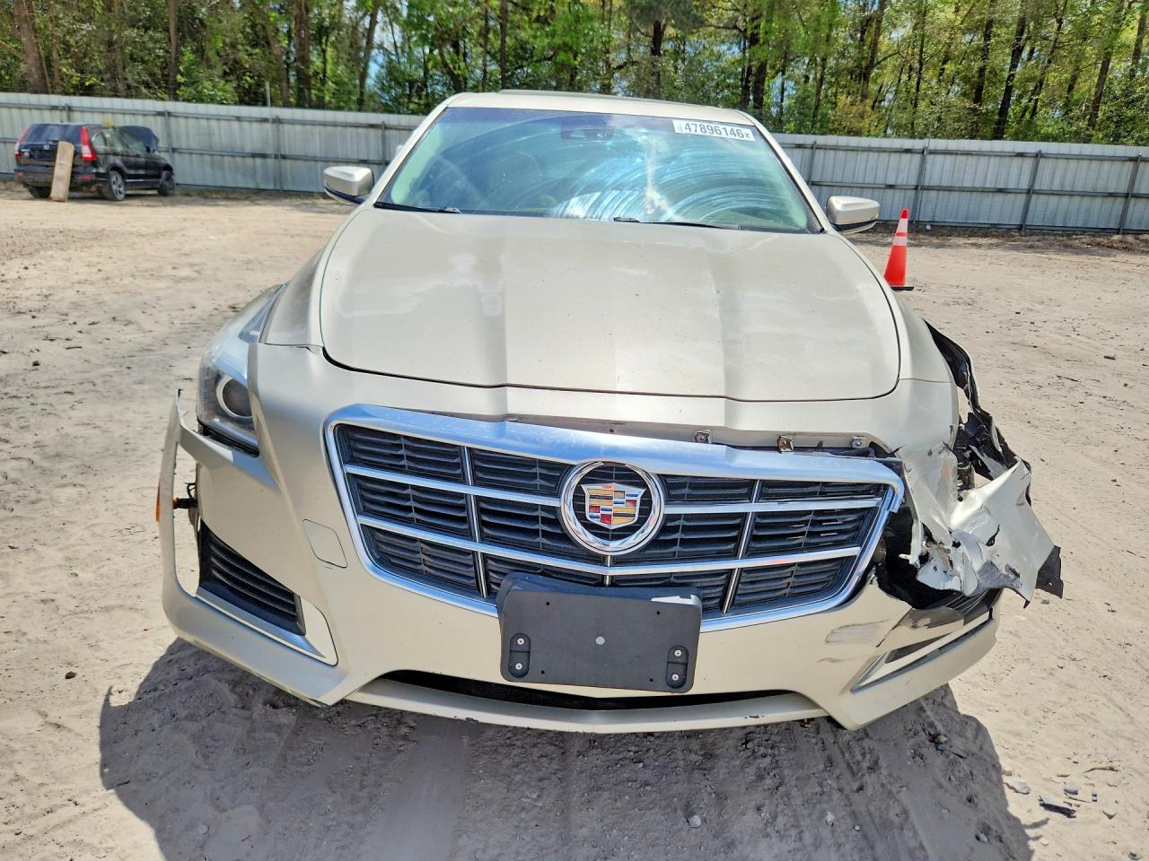 2014 Cadillac Cts Luxury Collection Gold vin: 1G6AR5S35E0130106