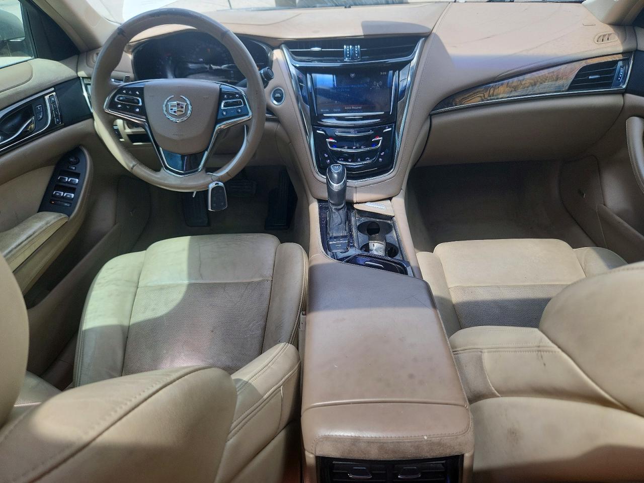 2014 Cadillac Cts Luxury Collection Gold vin: 1G6AR5S35E0130106