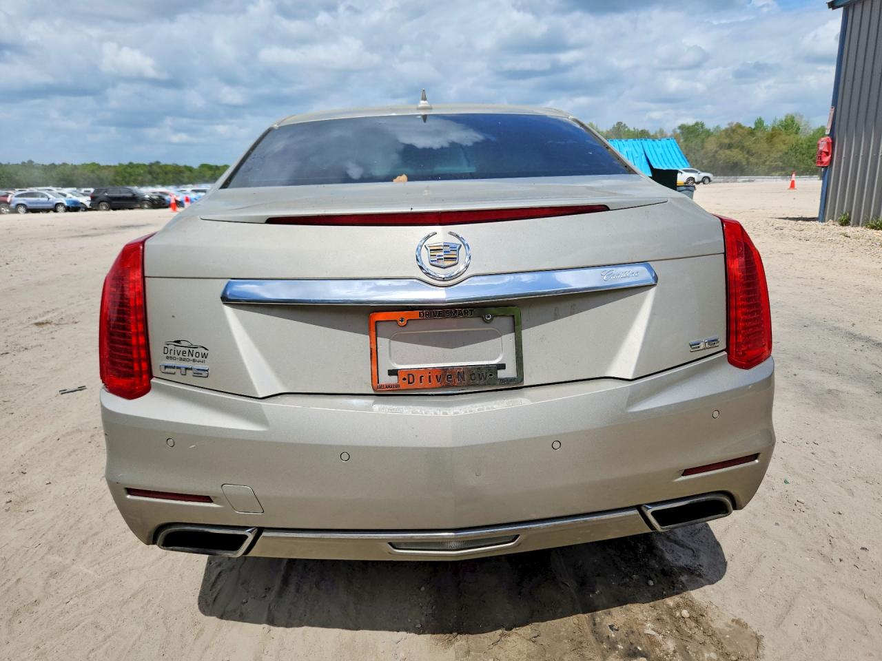 2014 Cadillac Cts Luxury Collection Gold vin: 1G6AR5S35E0130106