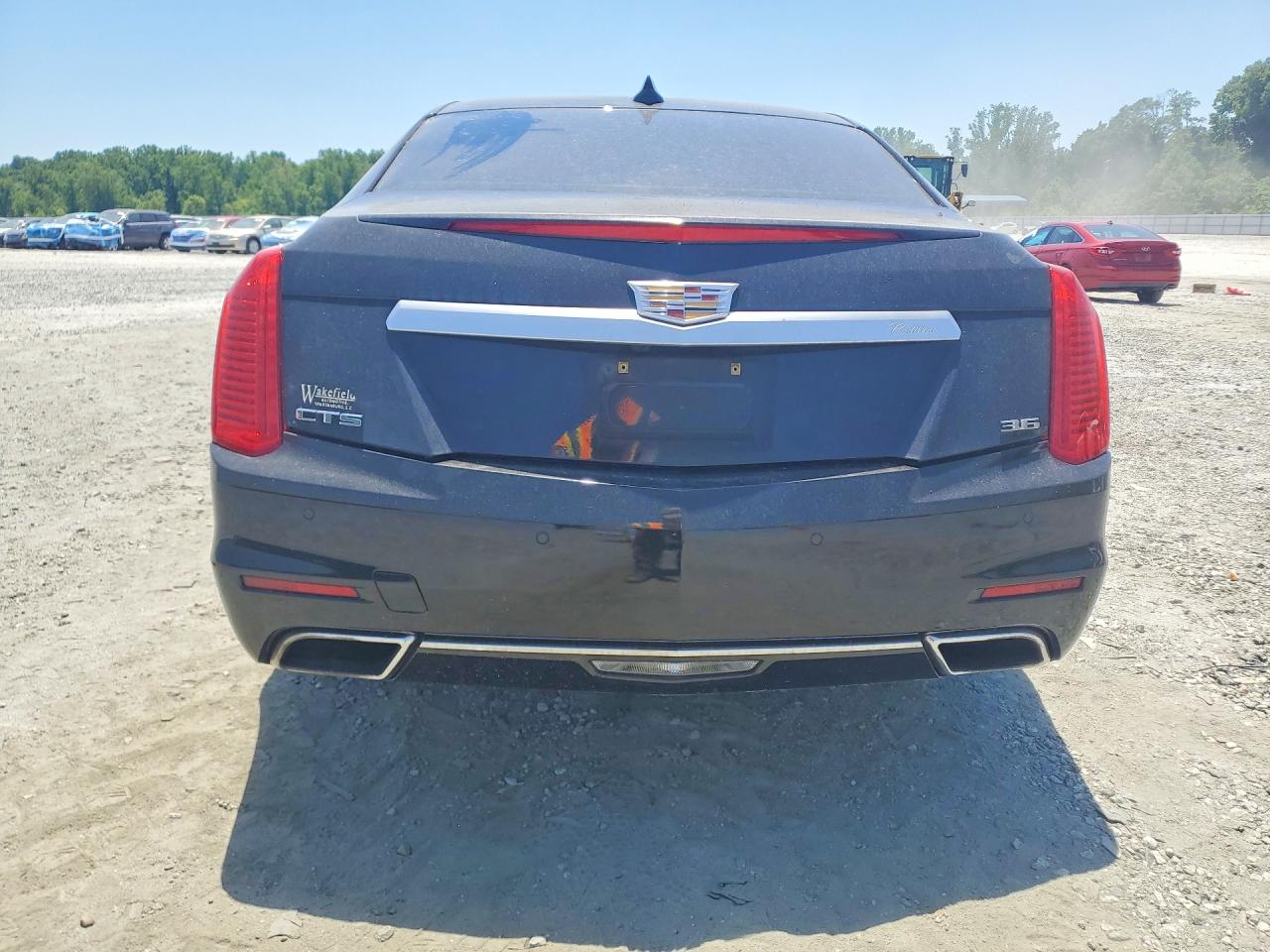 2015 Cadillac Cts Luxury Collection Black vin: 1G6AR5S35F0137090