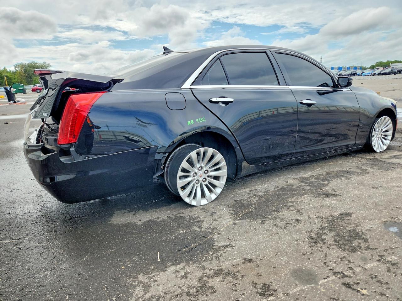 2014 Cadillac Cts Luxury Collection Black vin: 1G6AR5S37E0141785