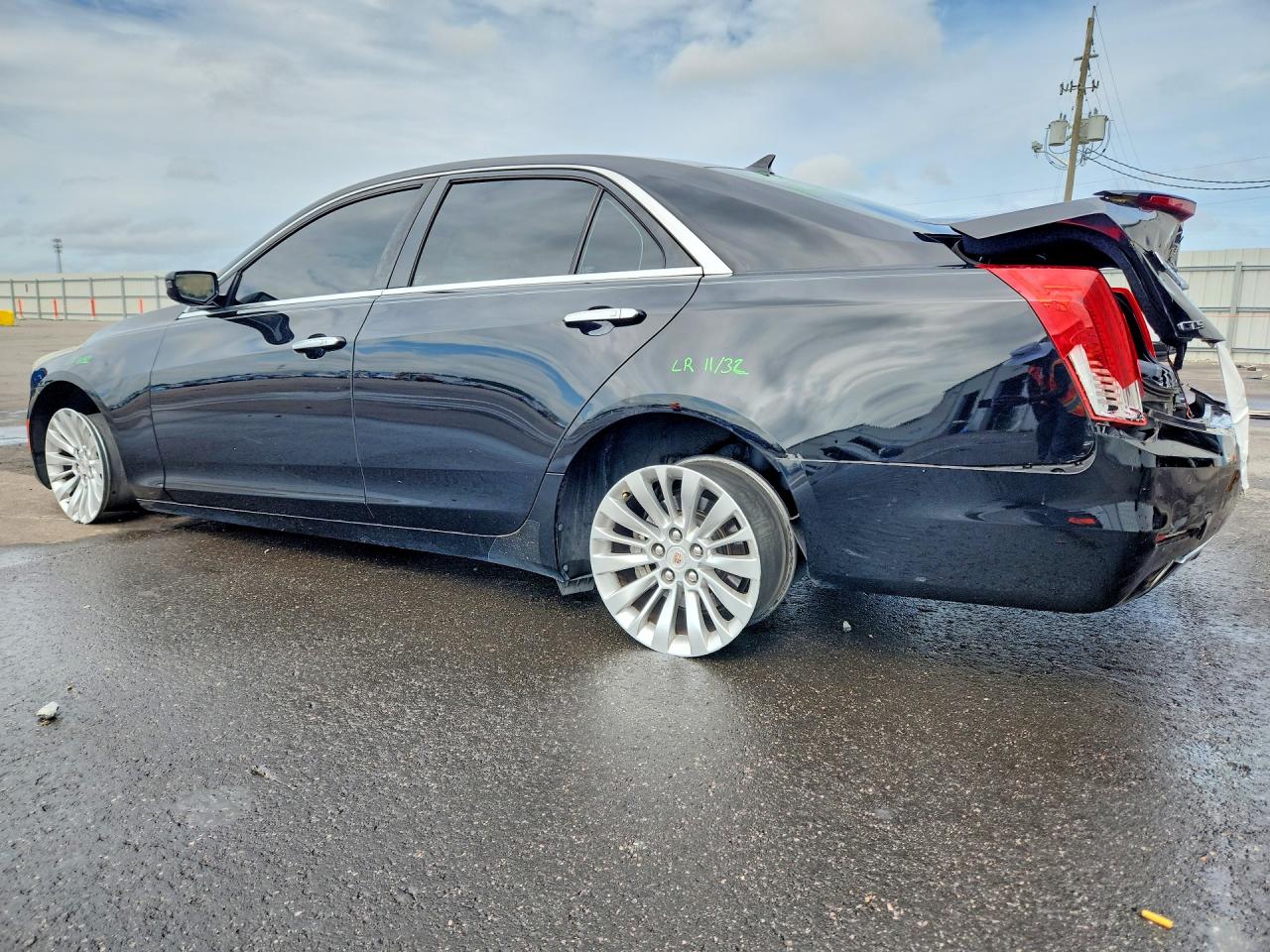 2014 Cadillac Cts Luxury Collection Black vin: 1G6AR5S37E0141785