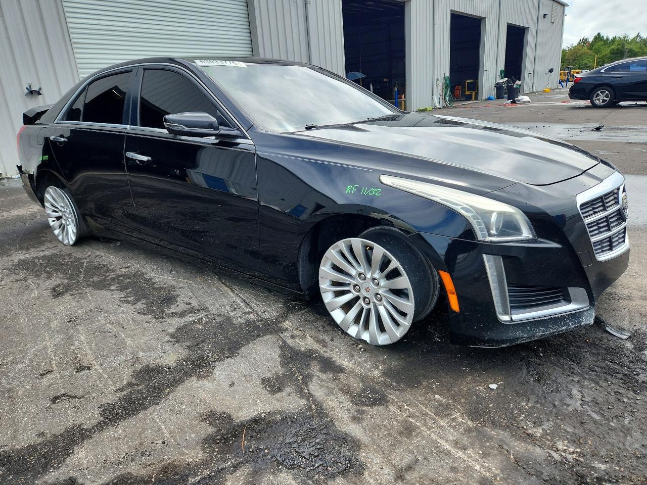 2014 Cadillac Cts Luxury Collection Black vin: 1G6AR5S37E0141785