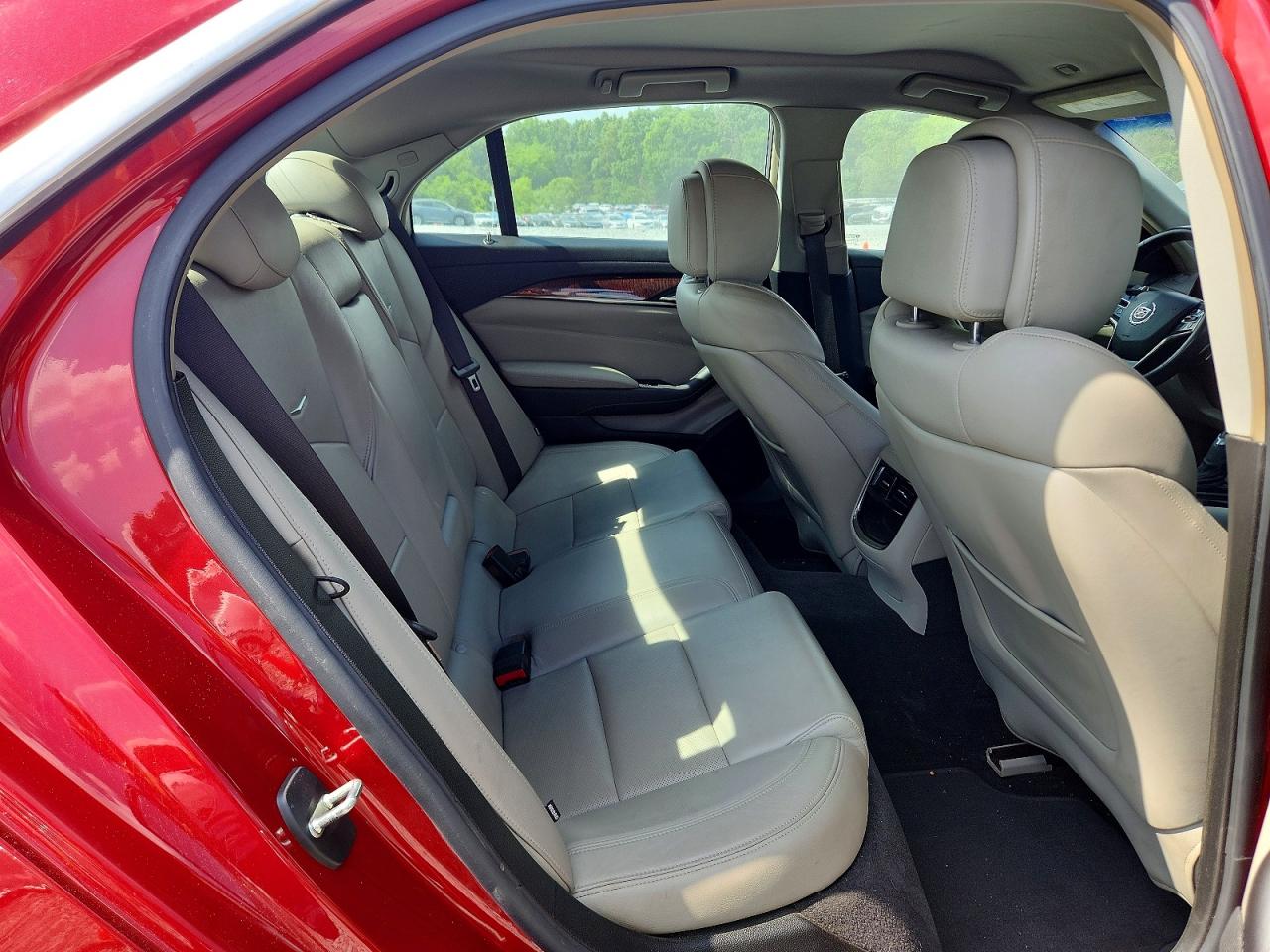2014 Cadillac Cts Luxury Collection Red vin: 1G6AR5S38E0126874