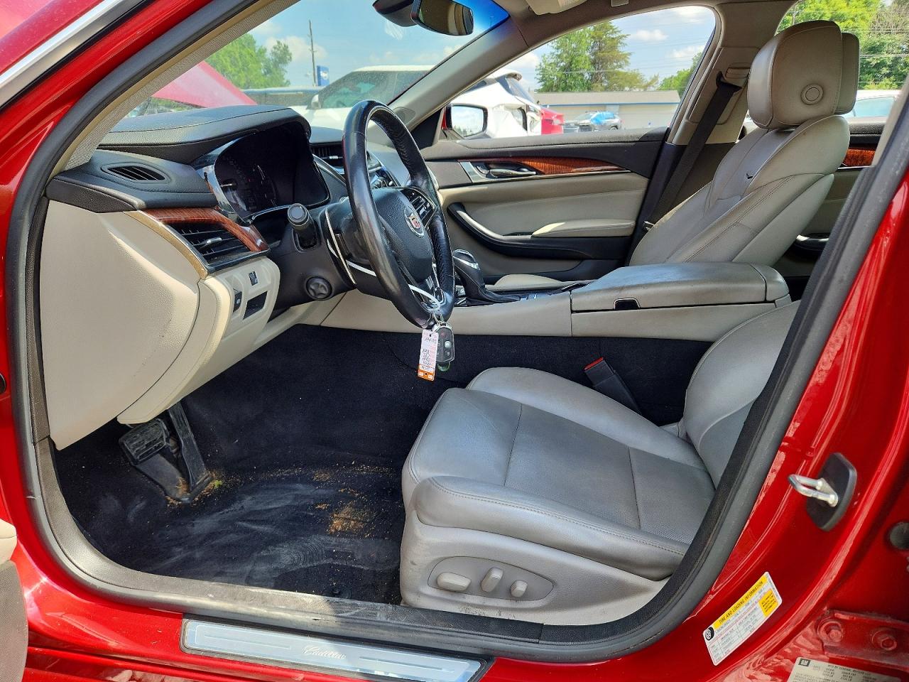 2014 Cadillac Cts Luxury Collection Red vin: 1G6AR5S38E0126874