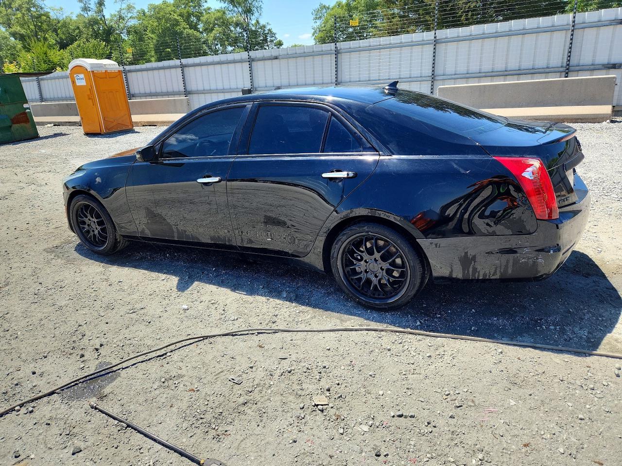 2014 Cadillac Cts Luxury Collection Black vin: 1G6AR5S38E0153802