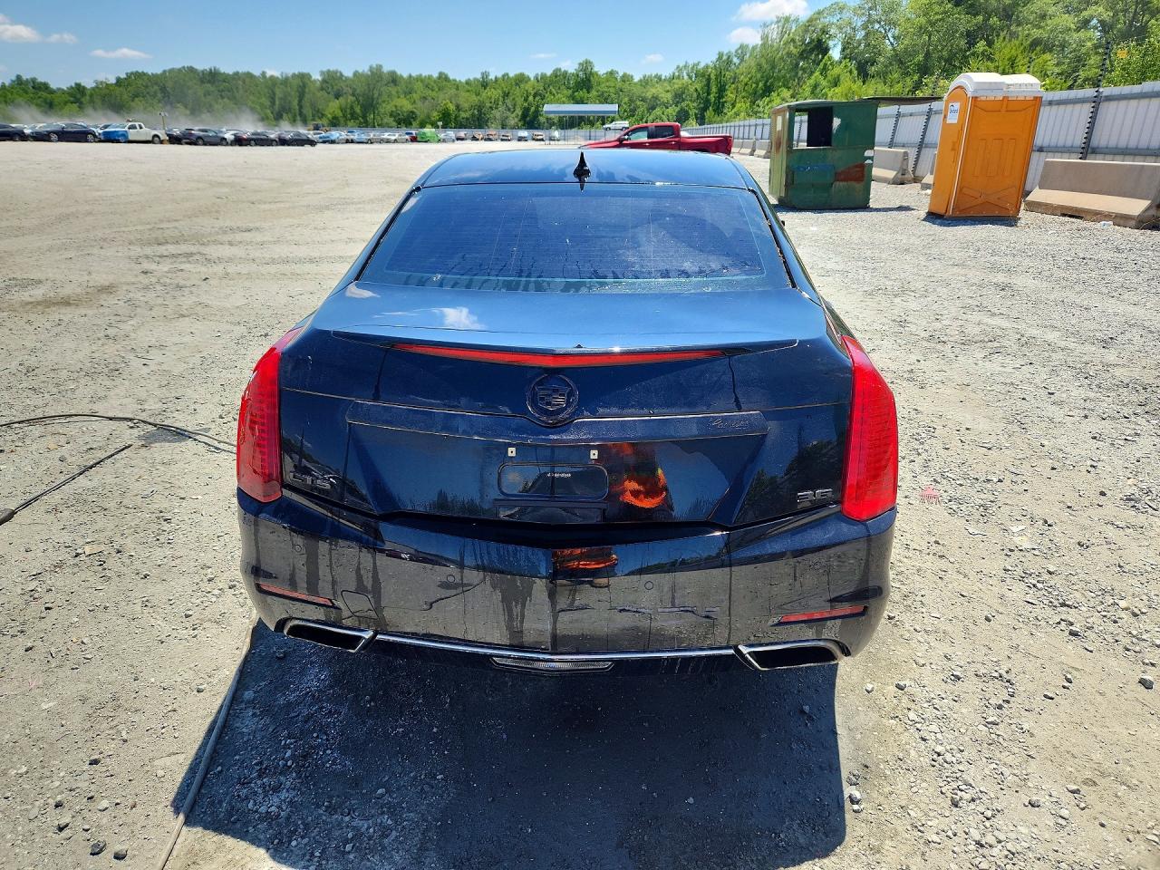2014 Cadillac Cts Luxury Collection Black vin: 1G6AR5S38E0153802