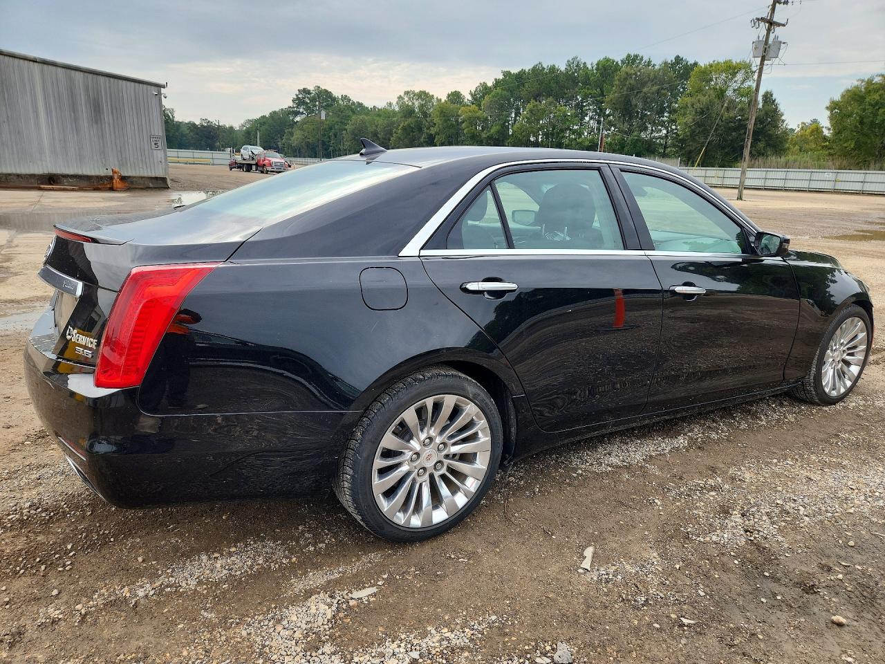 2014 Cadillac Cts Luxury Collection Black vin: 1G6AR5S38E0171930