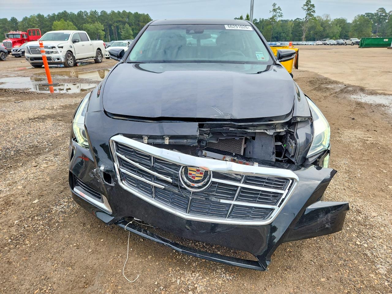 2014 Cadillac Cts Luxury Collection Black vin: 1G6AR5S38E0171930
