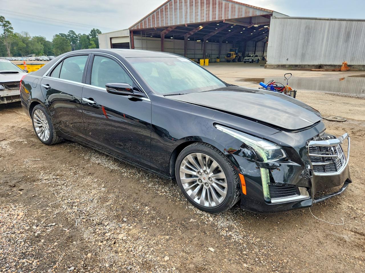 2014 Cadillac Cts Luxury Collection Black vin: 1G6AR5S38E0171930