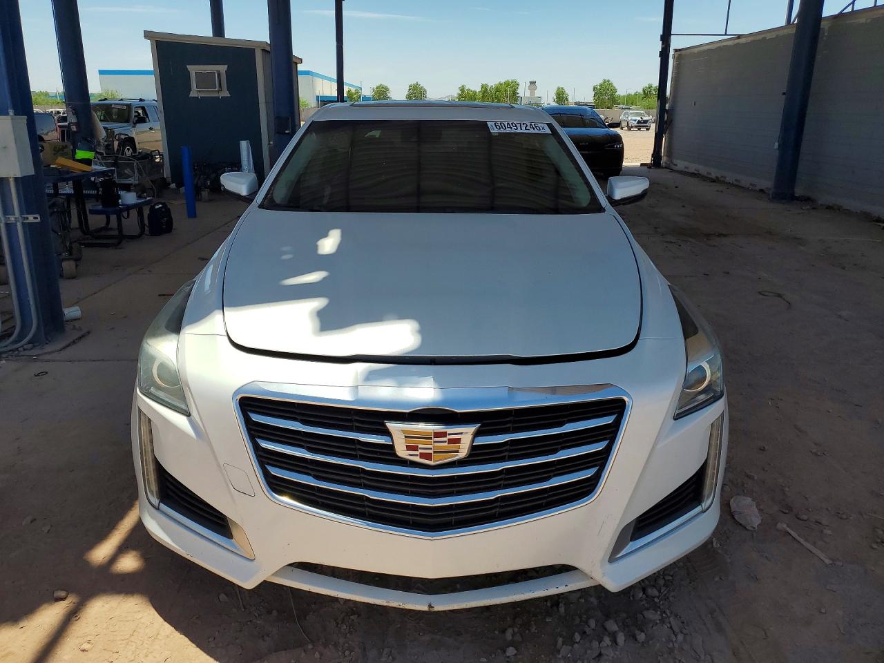 2015 Cadillac Cts Luxury Collection White vin: 1G6AR5S38F0141358
