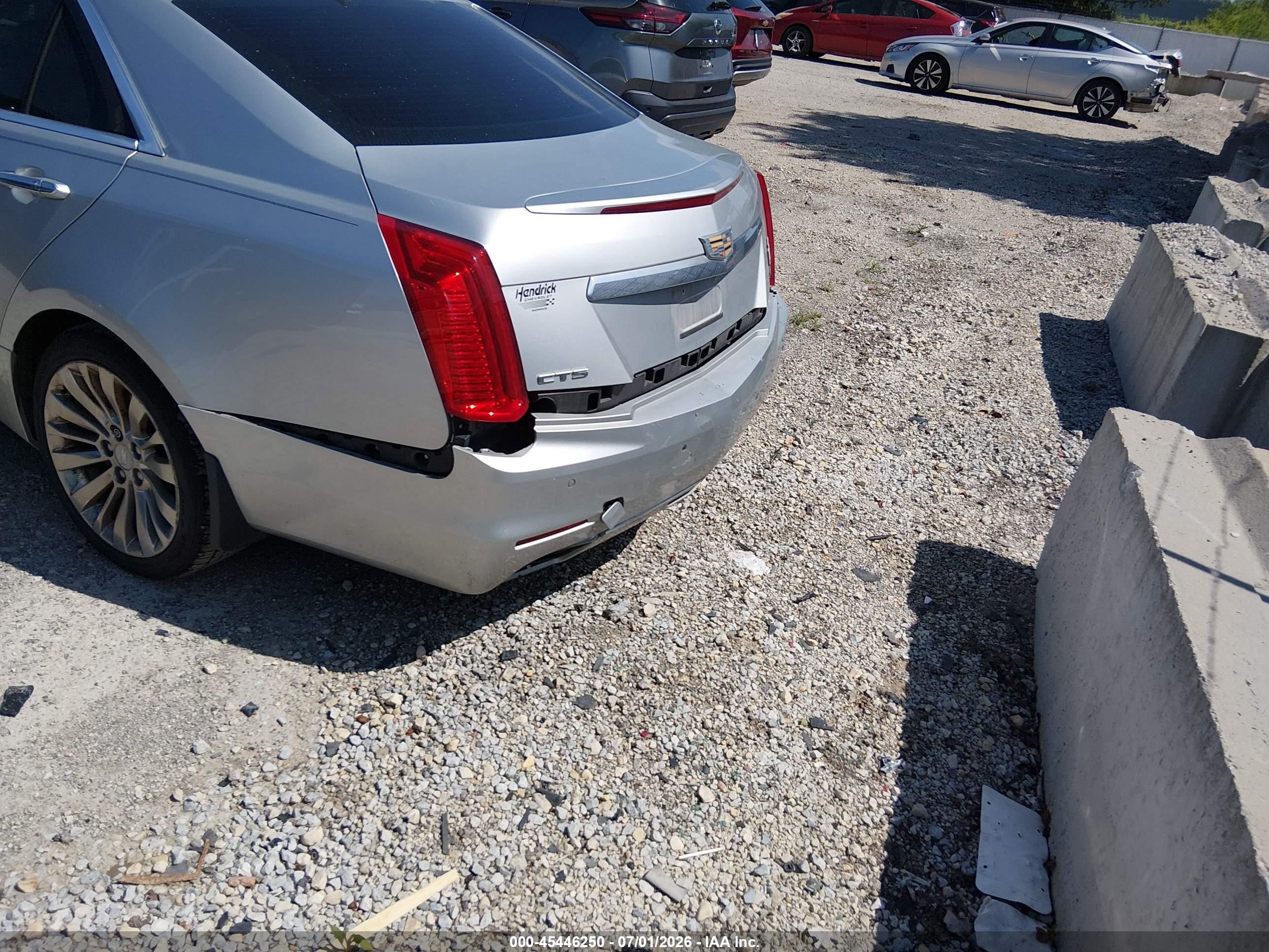 2015 Cadillac Cts Luxury Silver vin: 1G6AR5S38F0142123