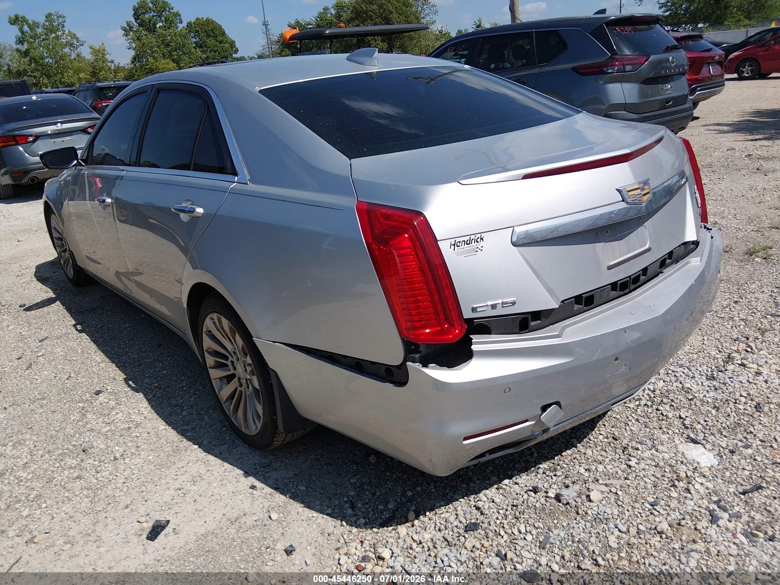2015 Cadillac Cts Luxury Silver vin: 1G6AR5S38F0142123