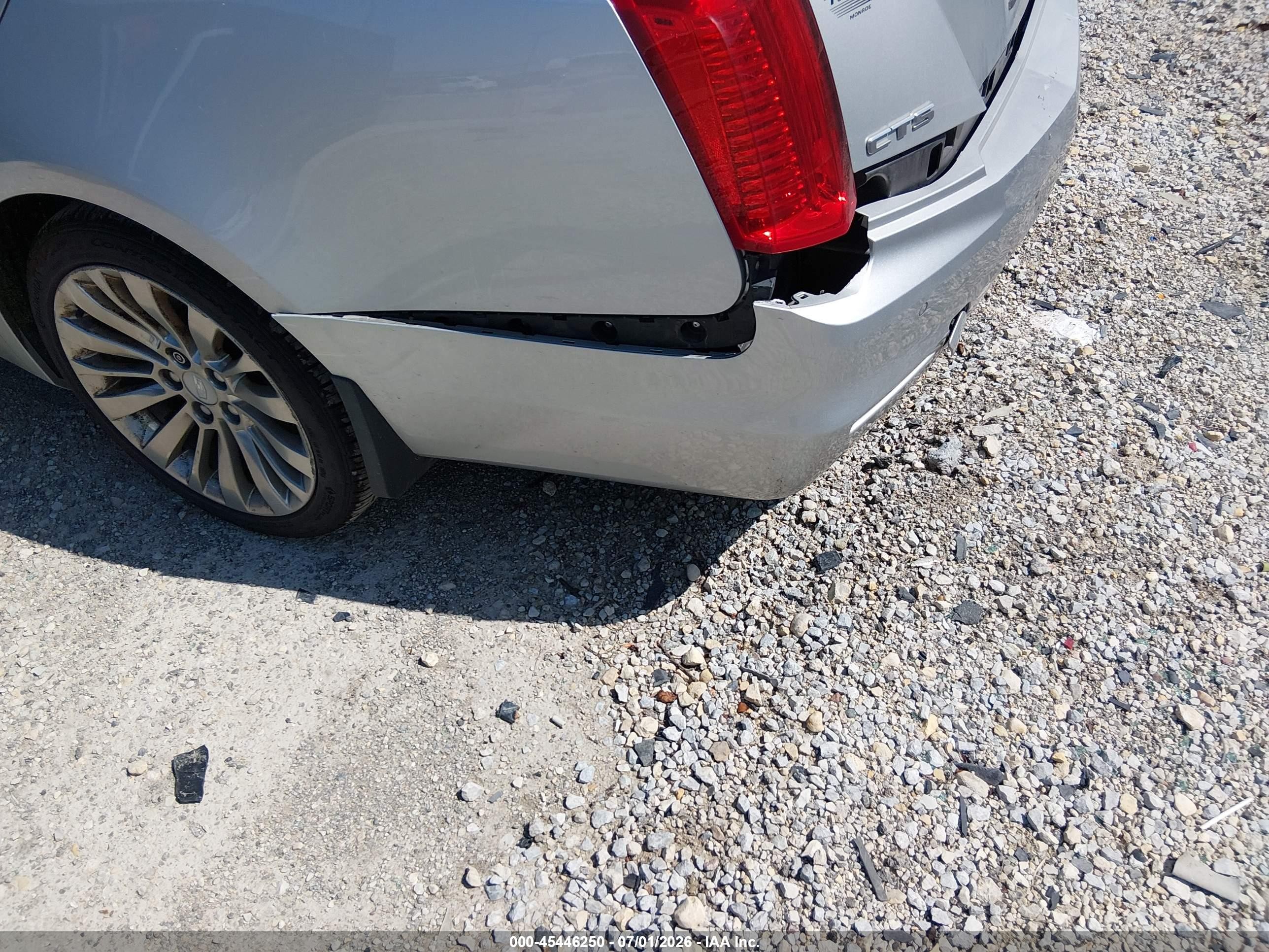 2015 Cadillac Cts Luxury Silver vin: 1G6AR5S38F0142123