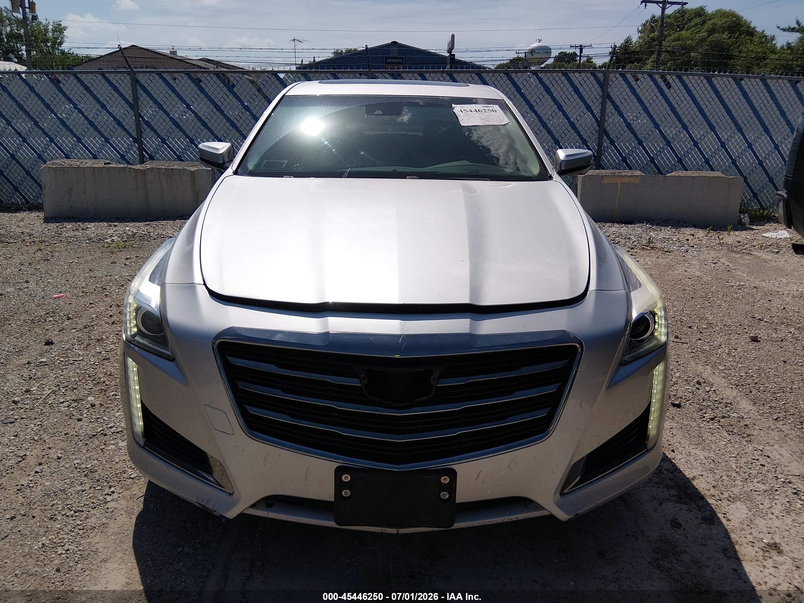 2015 Cadillac Cts Luxury Silver vin: 1G6AR5S38F0142123