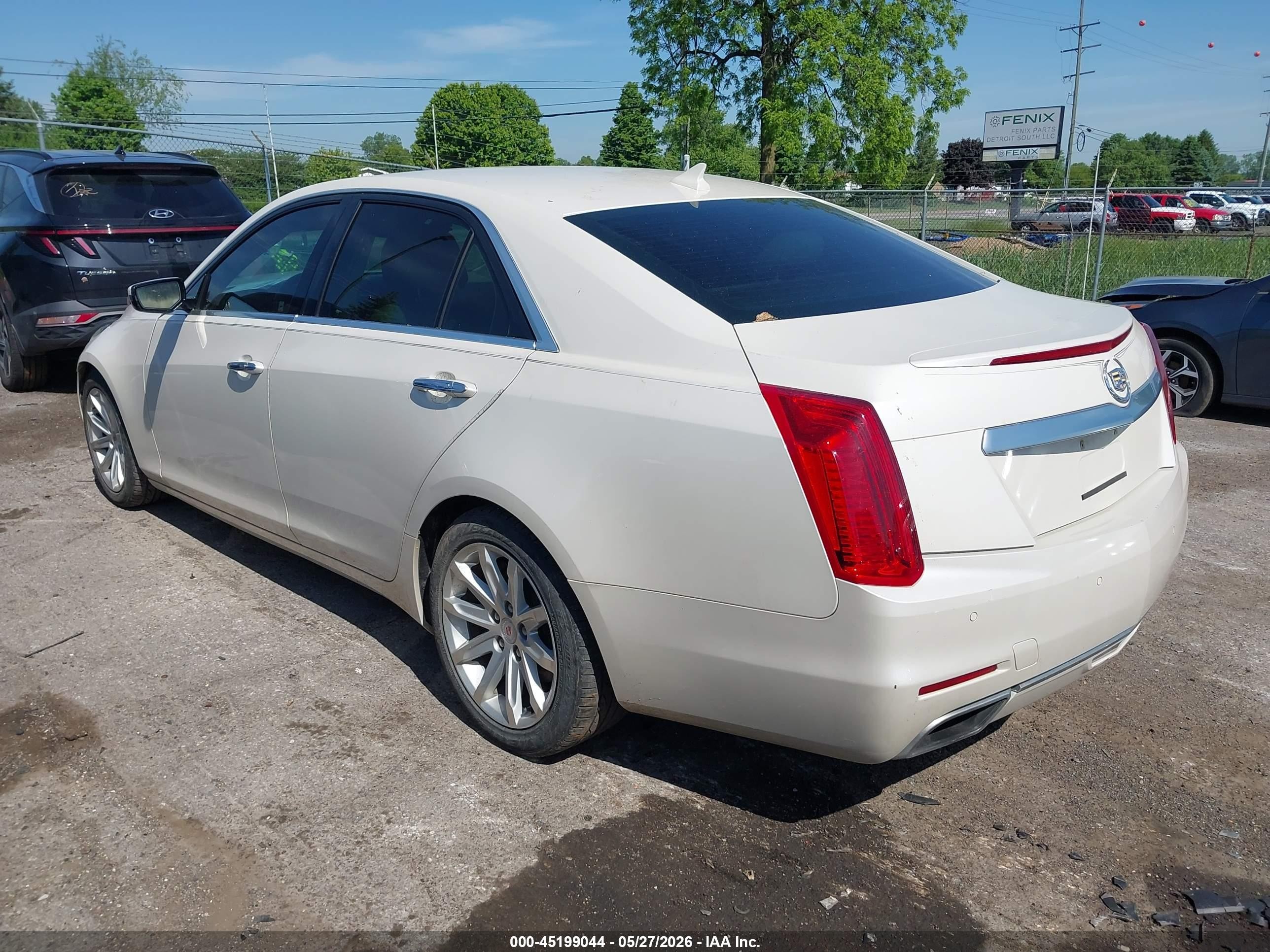 2014 Cadillac Cts Luxury Beige vin: 1G6AR5S39E0124440