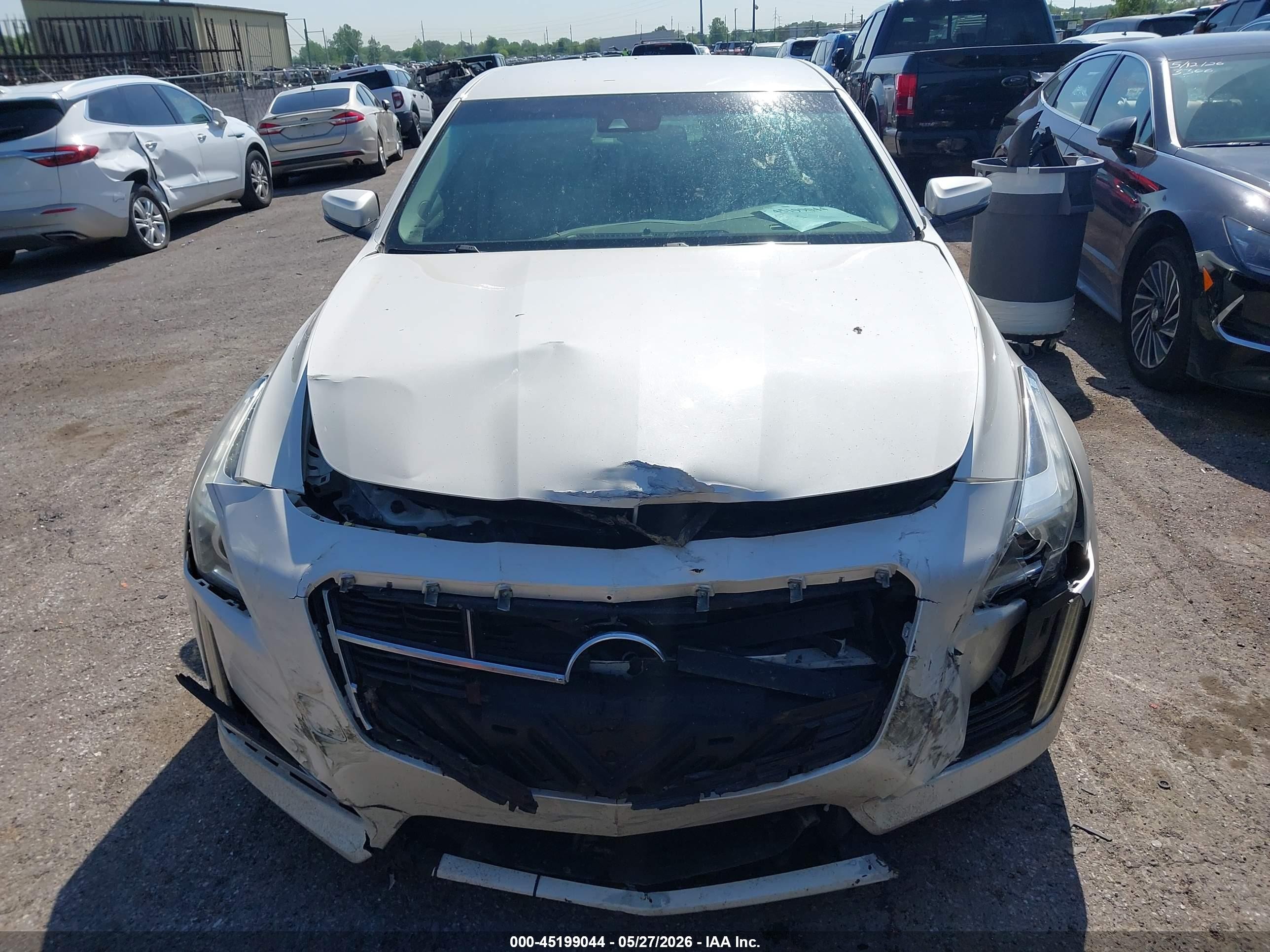 2014 Cadillac Cts Luxury Beige vin: 1G6AR5S39E0124440