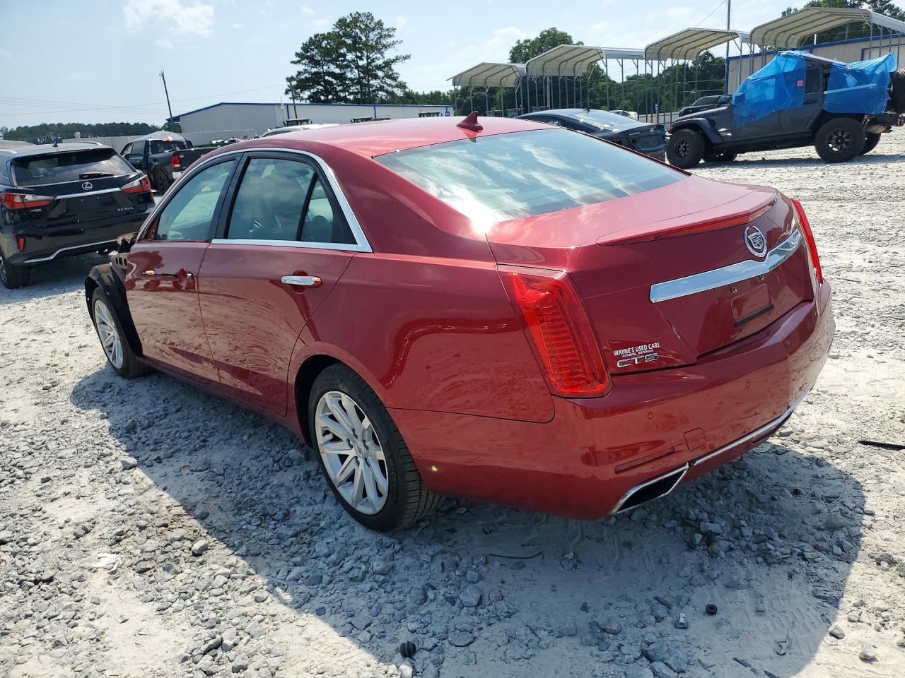 2014 Cadillac Cts Luxury Collection Red vin: 1G6AR5S39E0129525