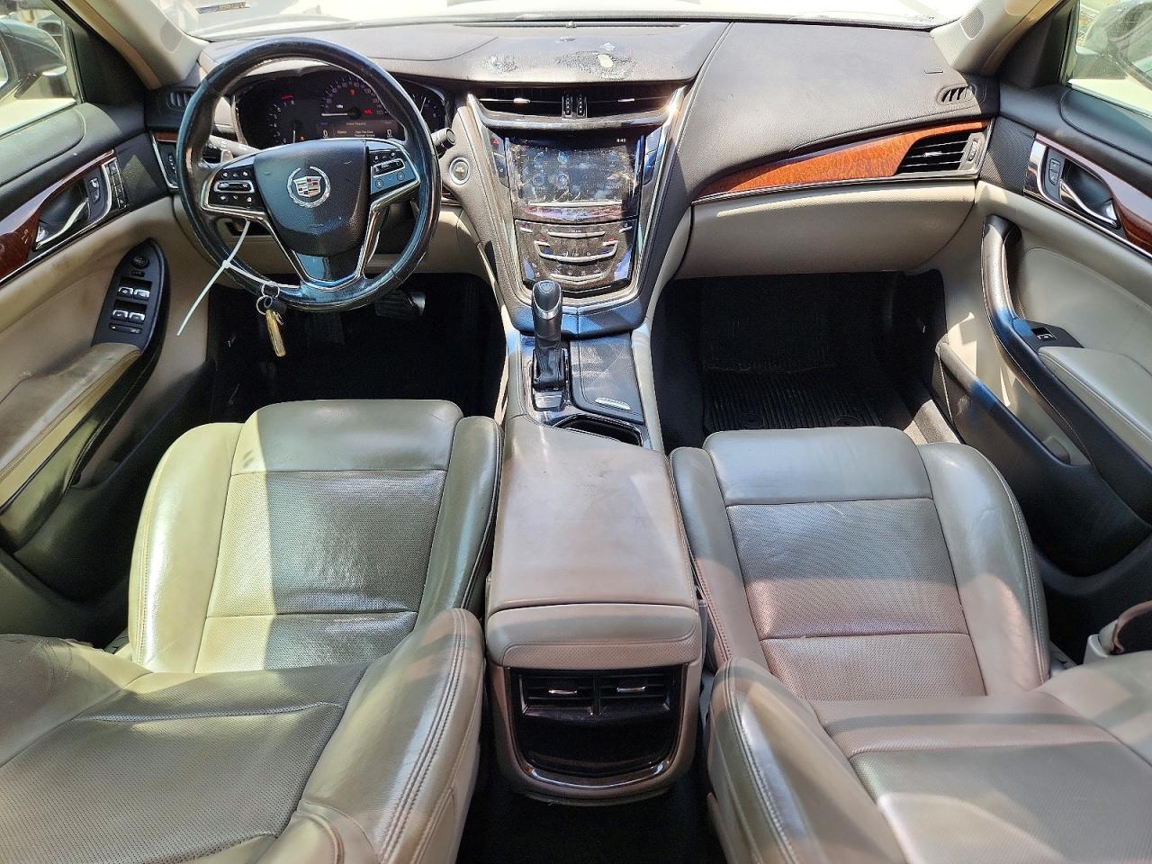 2014 Cadillac Cts Luxury Collection Black vin: 1G6AR5S39E0172830
