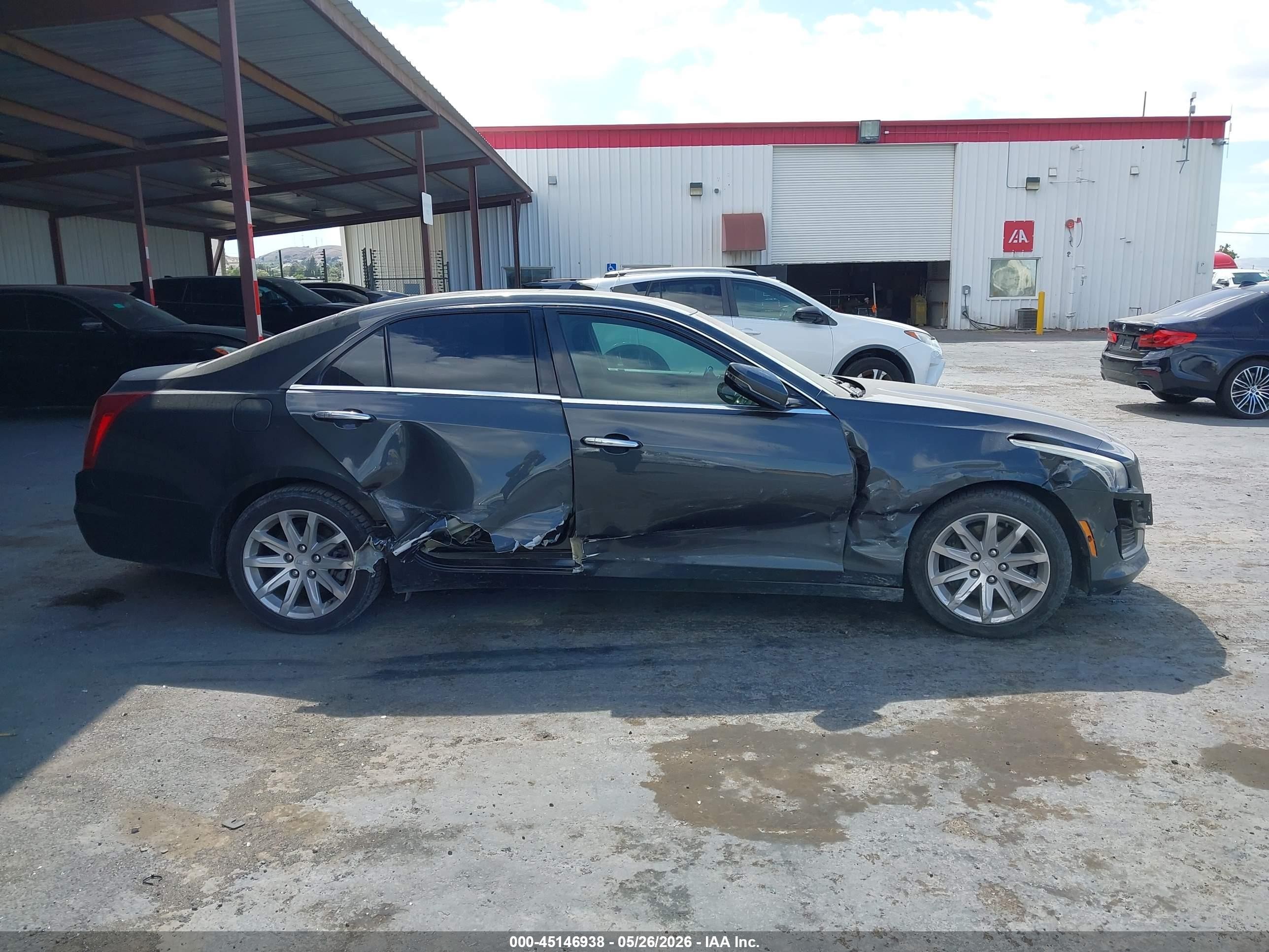 2015 Cadillac Cts Luxury Серый vin: 1G6AR5S39F0136380