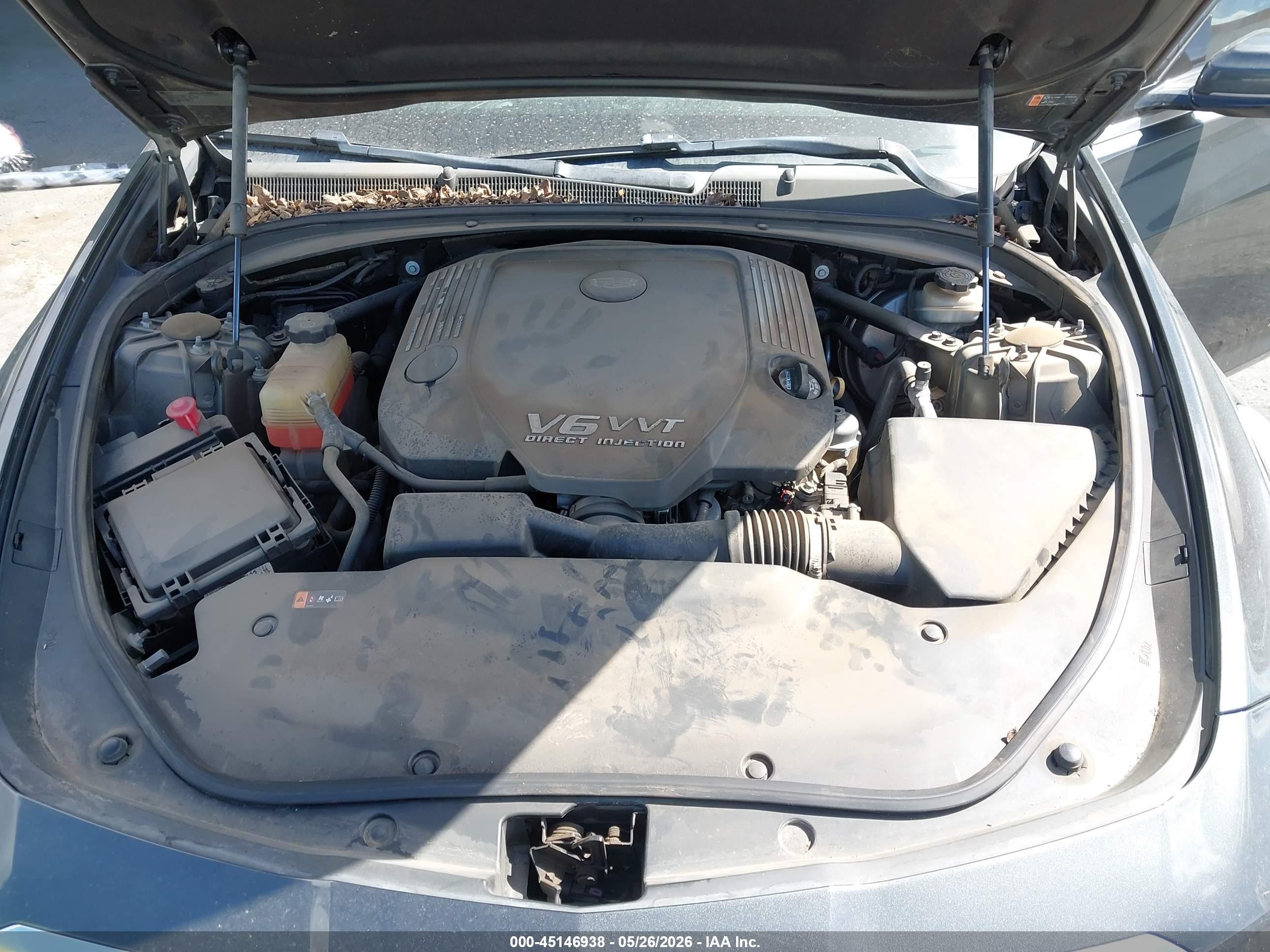 2015 Cadillac Cts Luxury Серый vin: 1G6AR5S39F0136380