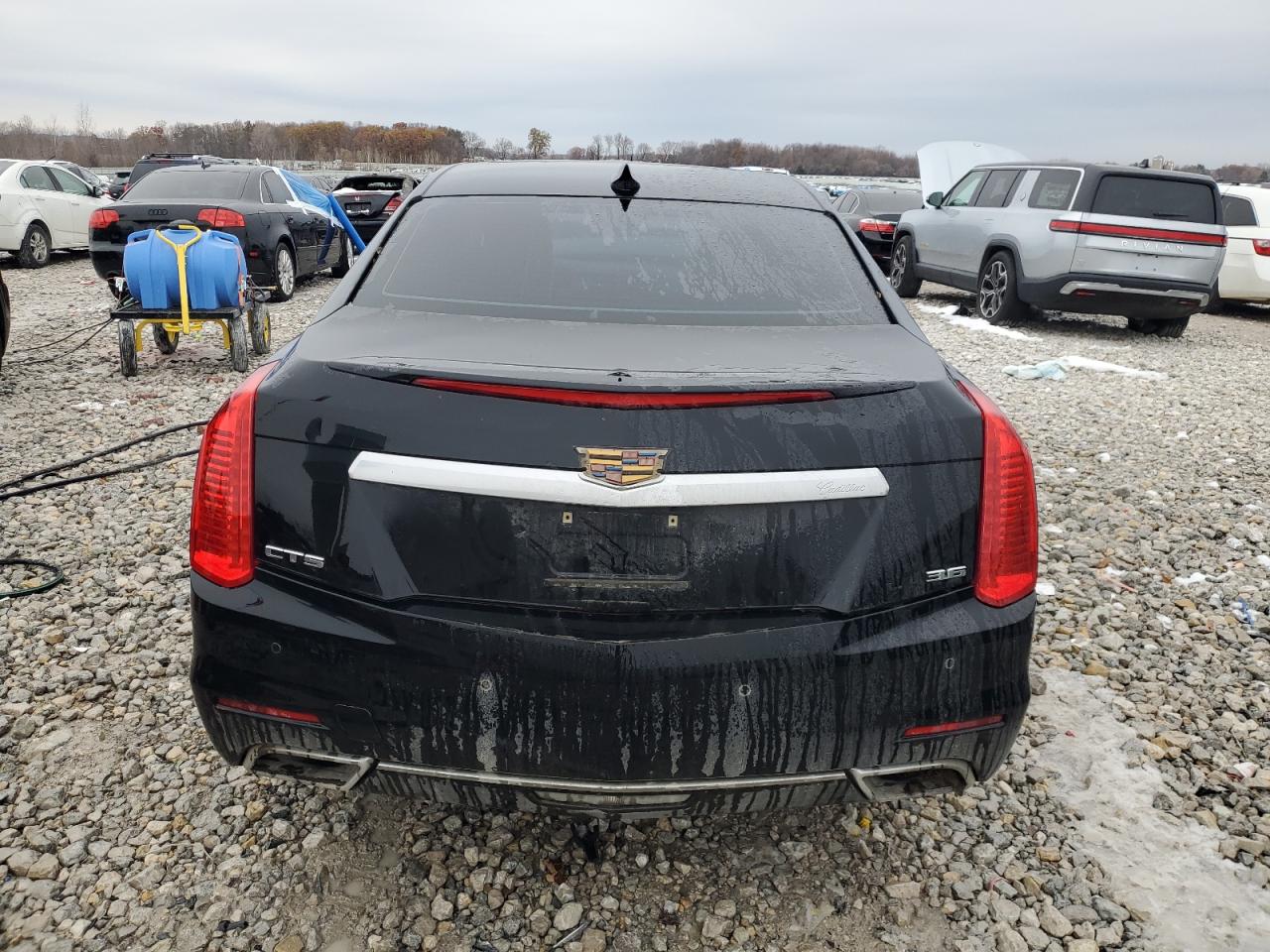2015 Cadillac Cts Luxury Collection Black vin: 1G6AR5S39F0138775