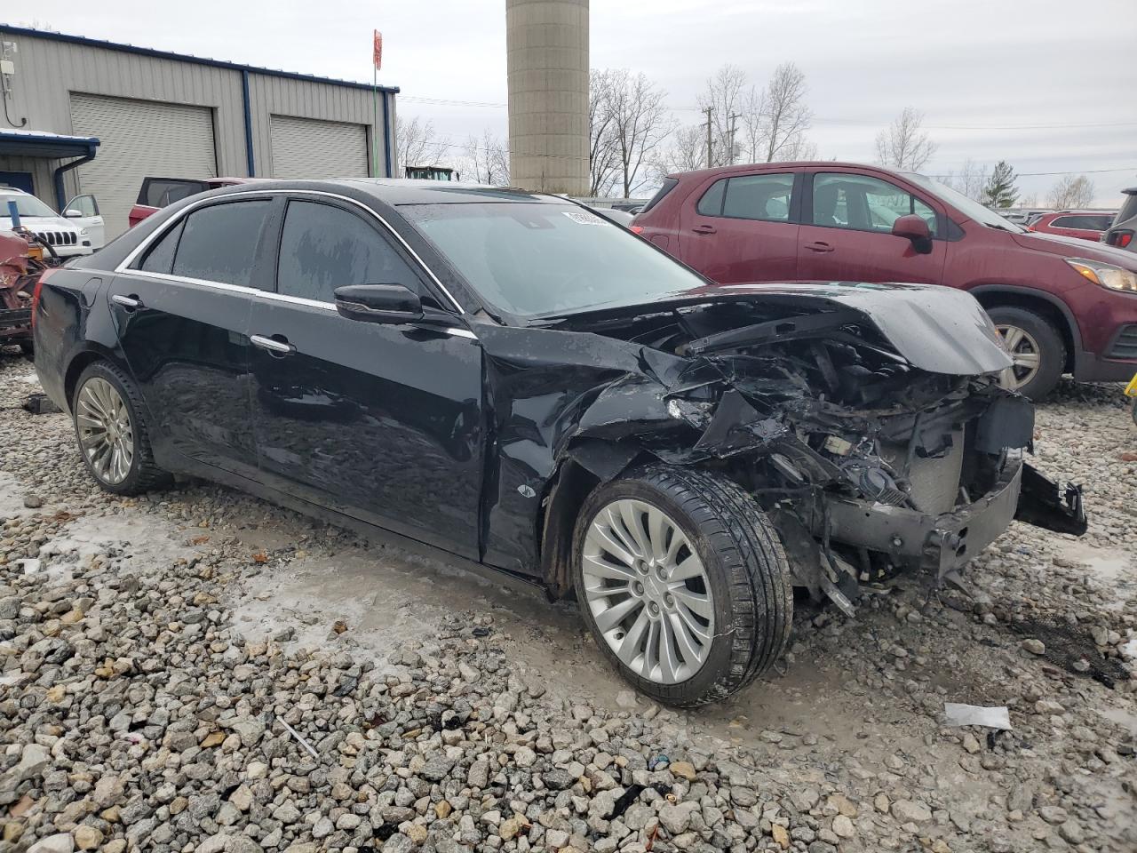 2015 Cadillac Cts Luxury Collection Black vin: 1G6AR5S39F0138775